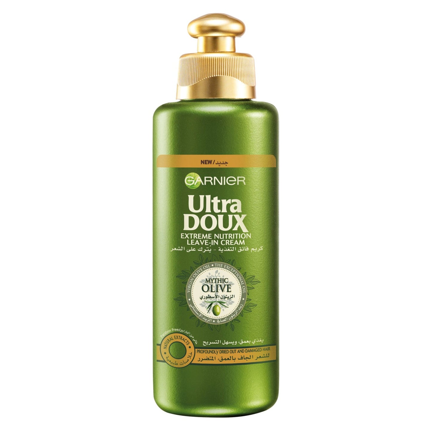 Garnier Ultra Doux Olive Mythic Leave-In Cream, 200 Ml