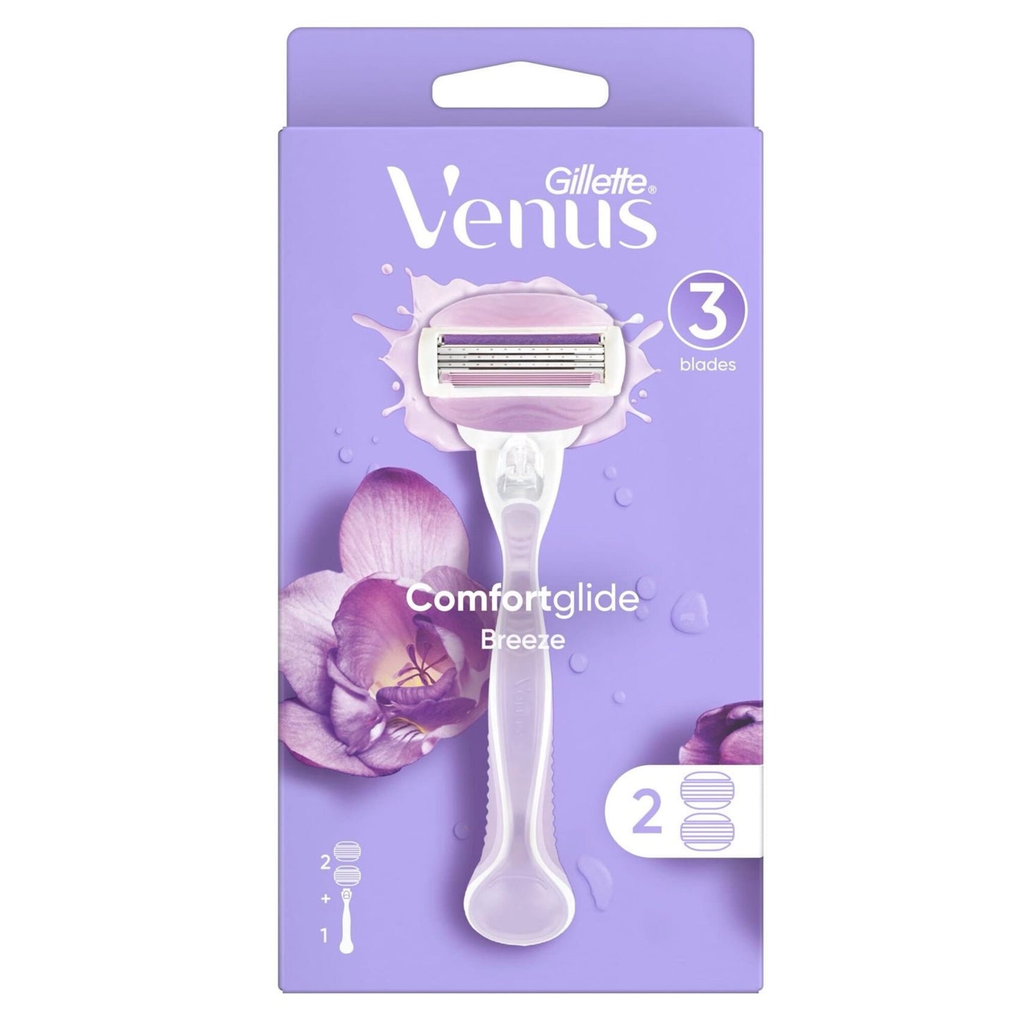Gillette Venus Comfortglide Breeze Women's Razor Pink 1 PCS