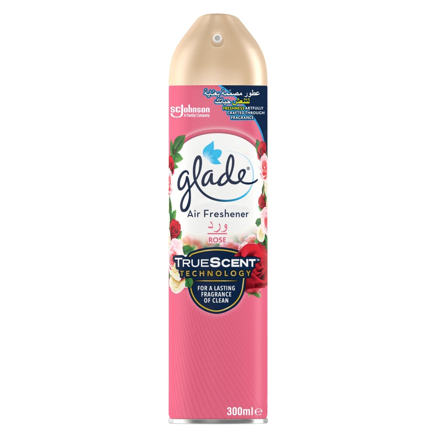 Glade Air Freshener Spray Rose 300ml