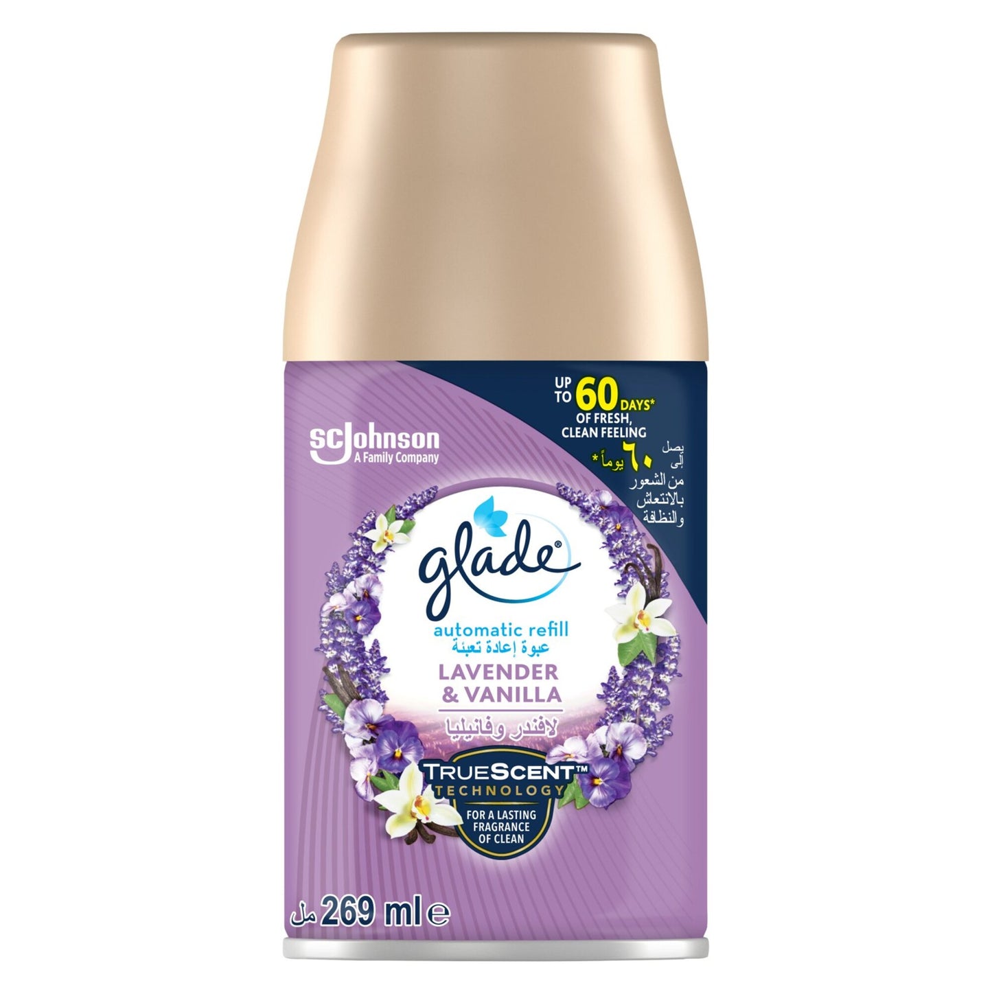 Glade Automatic Spray Refill Lavender & Vanilla Air Freshener 269ml