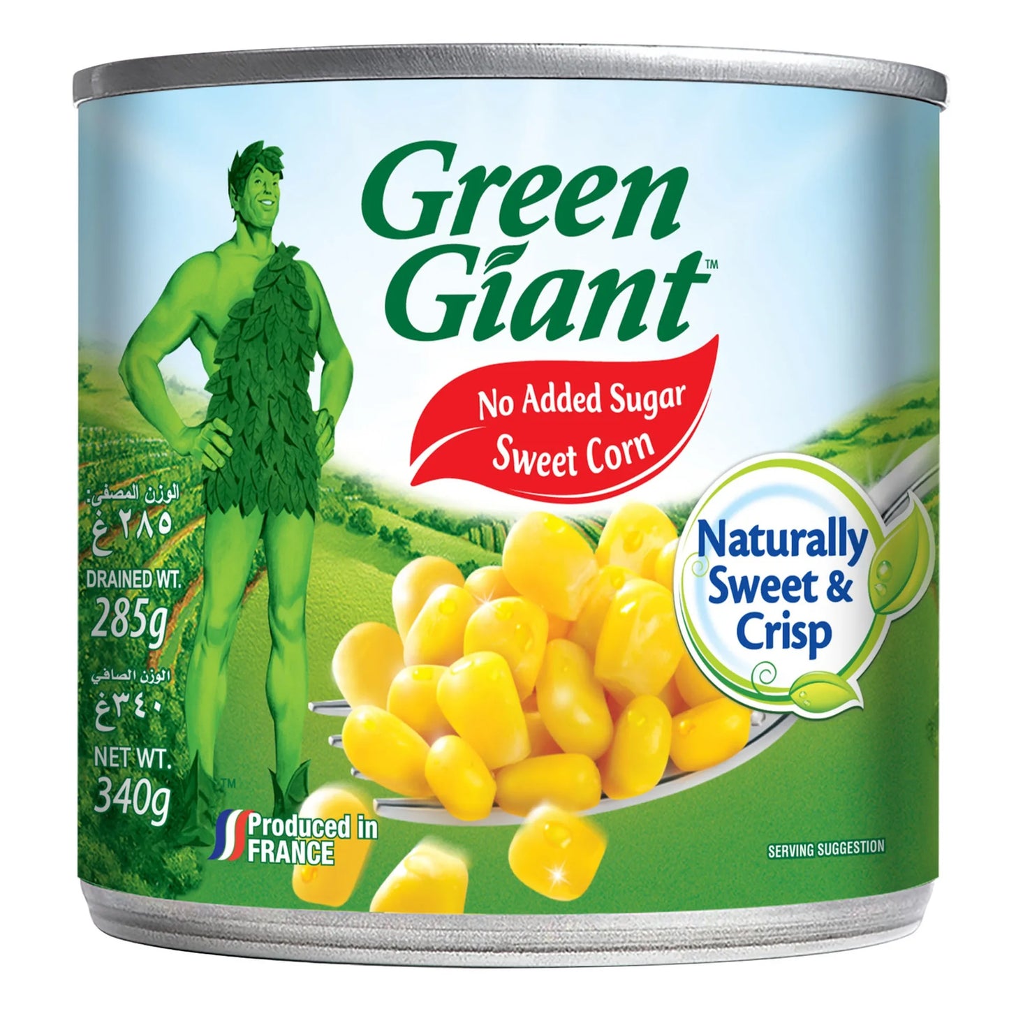 Green Giant Sweet Corn - no added sugar 340 gr