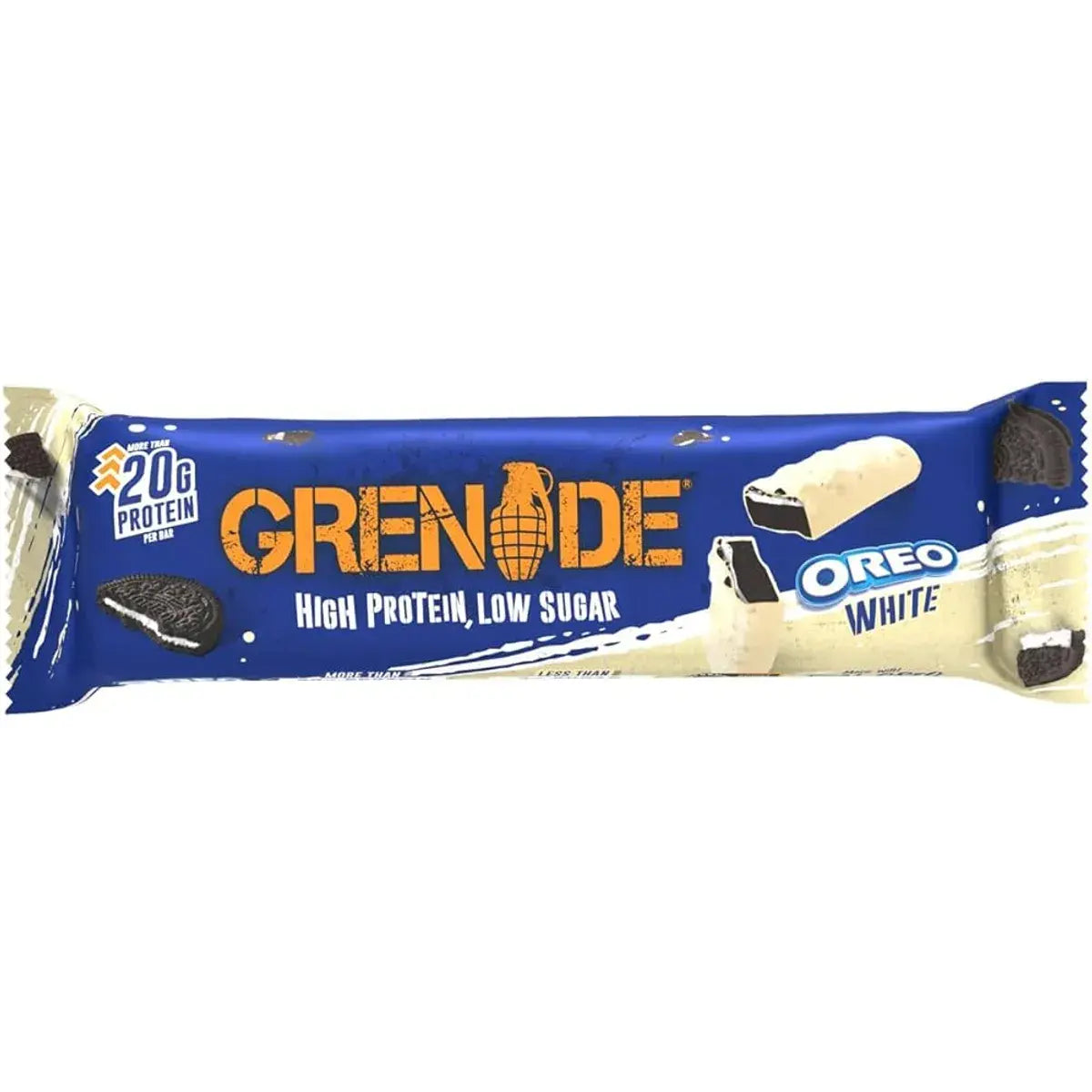 Grenade 20g Protein Bar Oreo White Flavor 60 gr