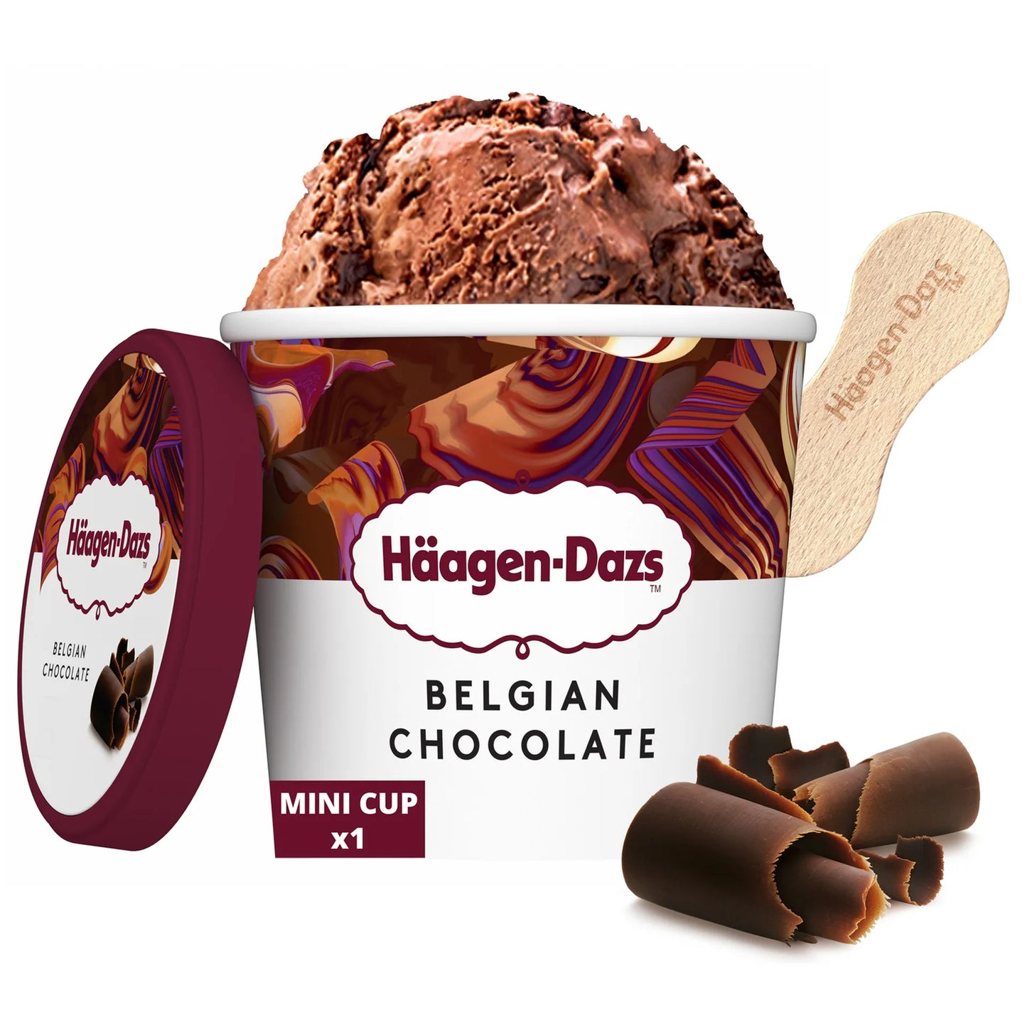 Haagen Dazs Belgian Chocolate Ice Cream 100 ml