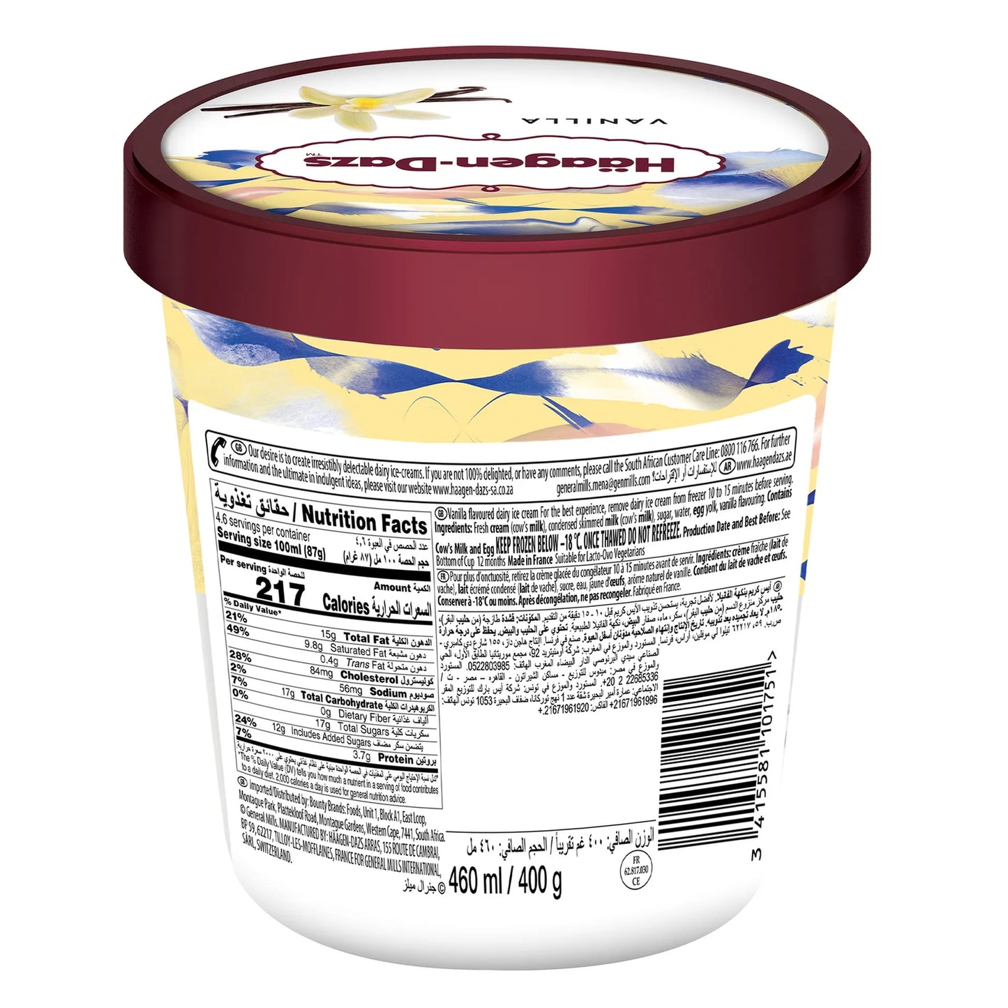 Haagen Dazs Vanilla Ice Cream 460 ml