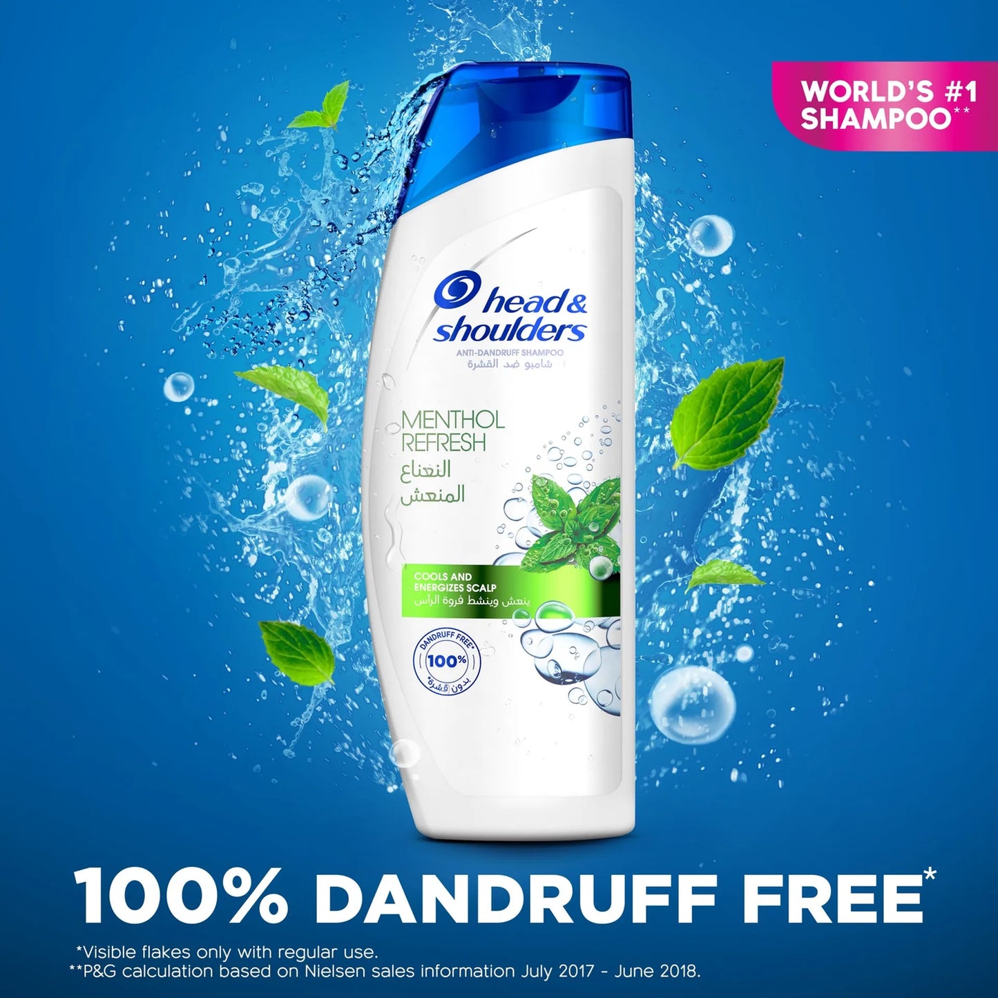 Head & Shoulders Menthol Refresh Shampoo 190ml