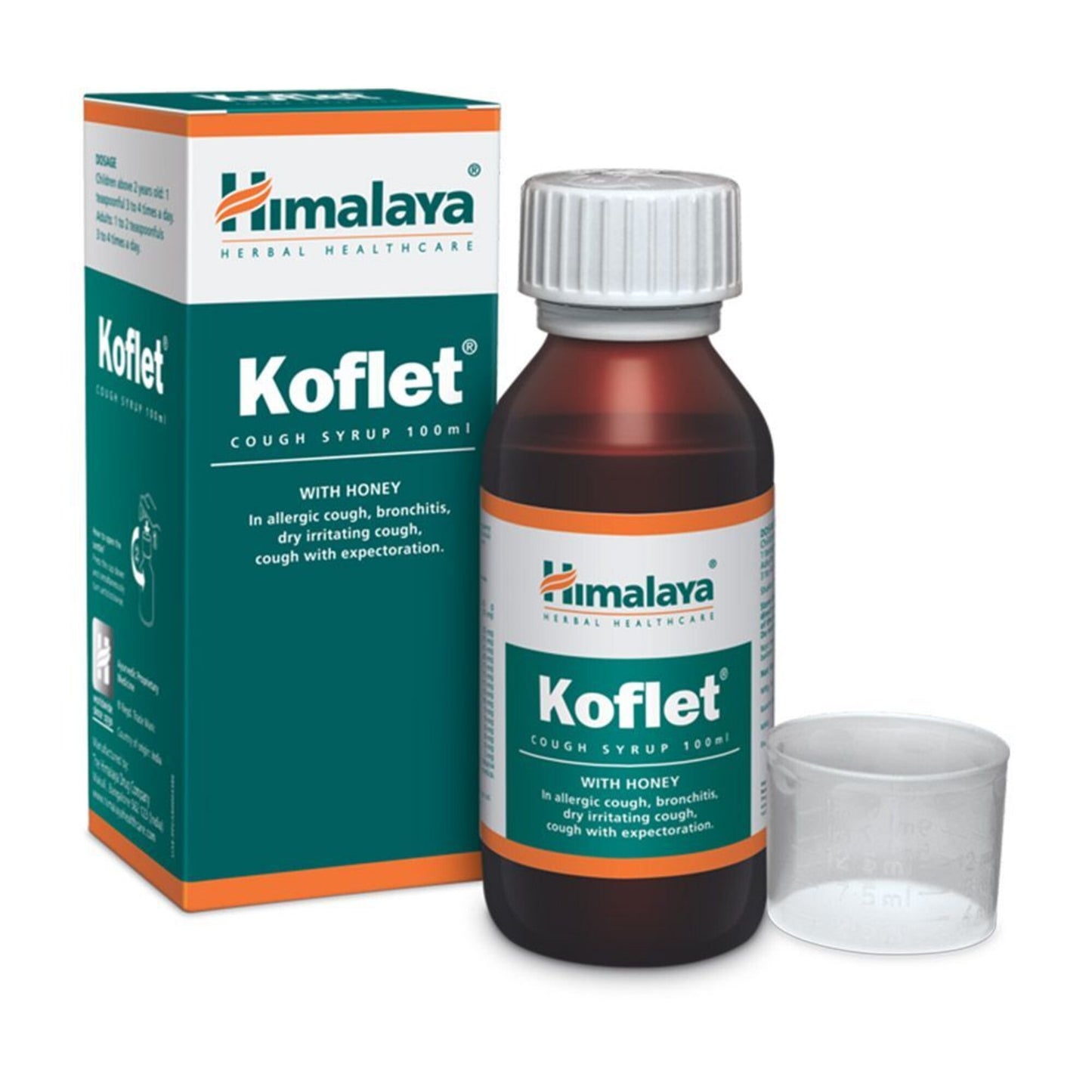 Himalaya Koflet Cough Syrup with Honey 100 ml