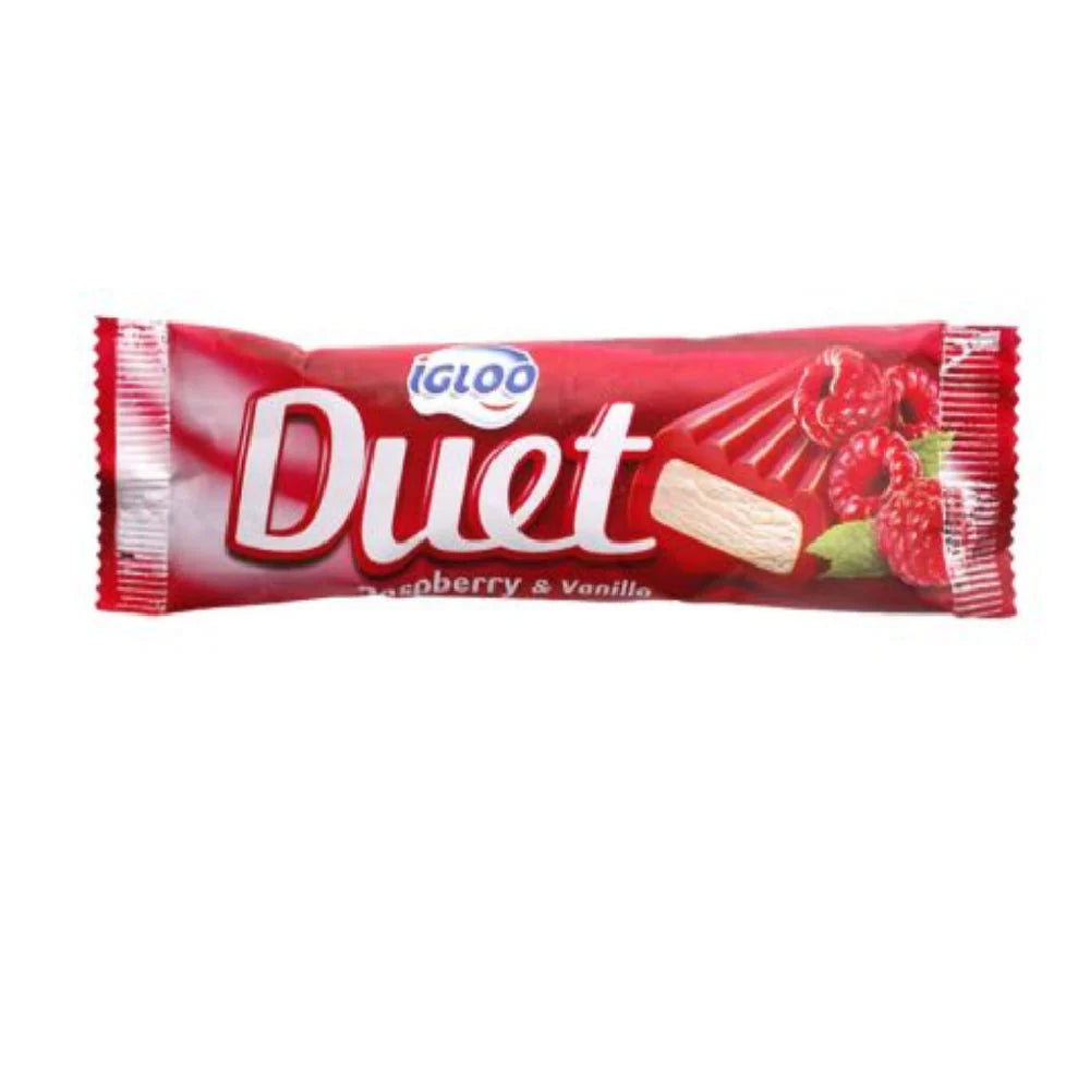 Igloo Duet Raspberry and Vanilla Ice Cream Bar 65 ml