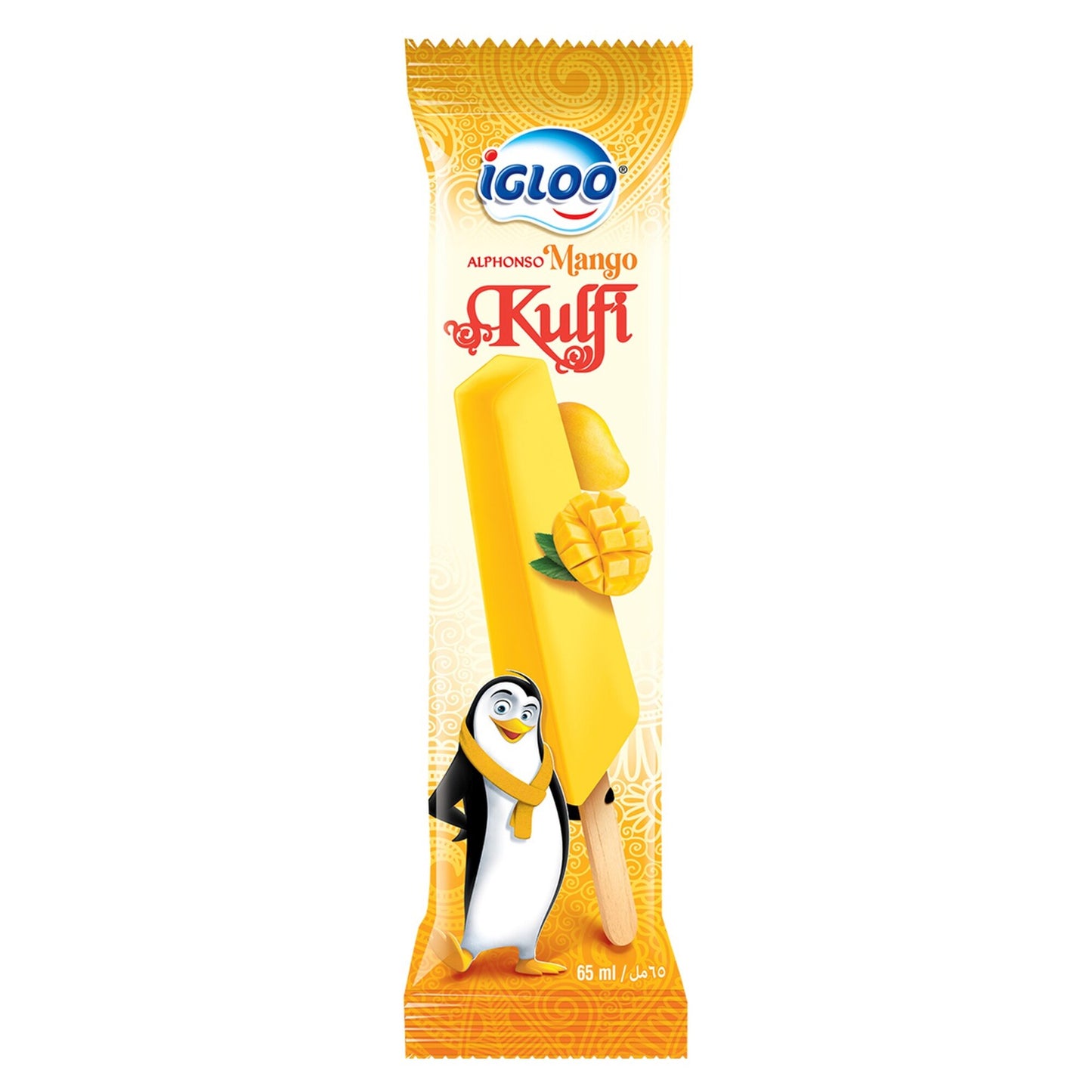 Igloo Kulfi Alphonso Mango Ice Cream Stick 65 ml