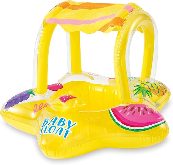 Intex Wet Set Collection Yellow Fruity Print Inflatable 1 pcs