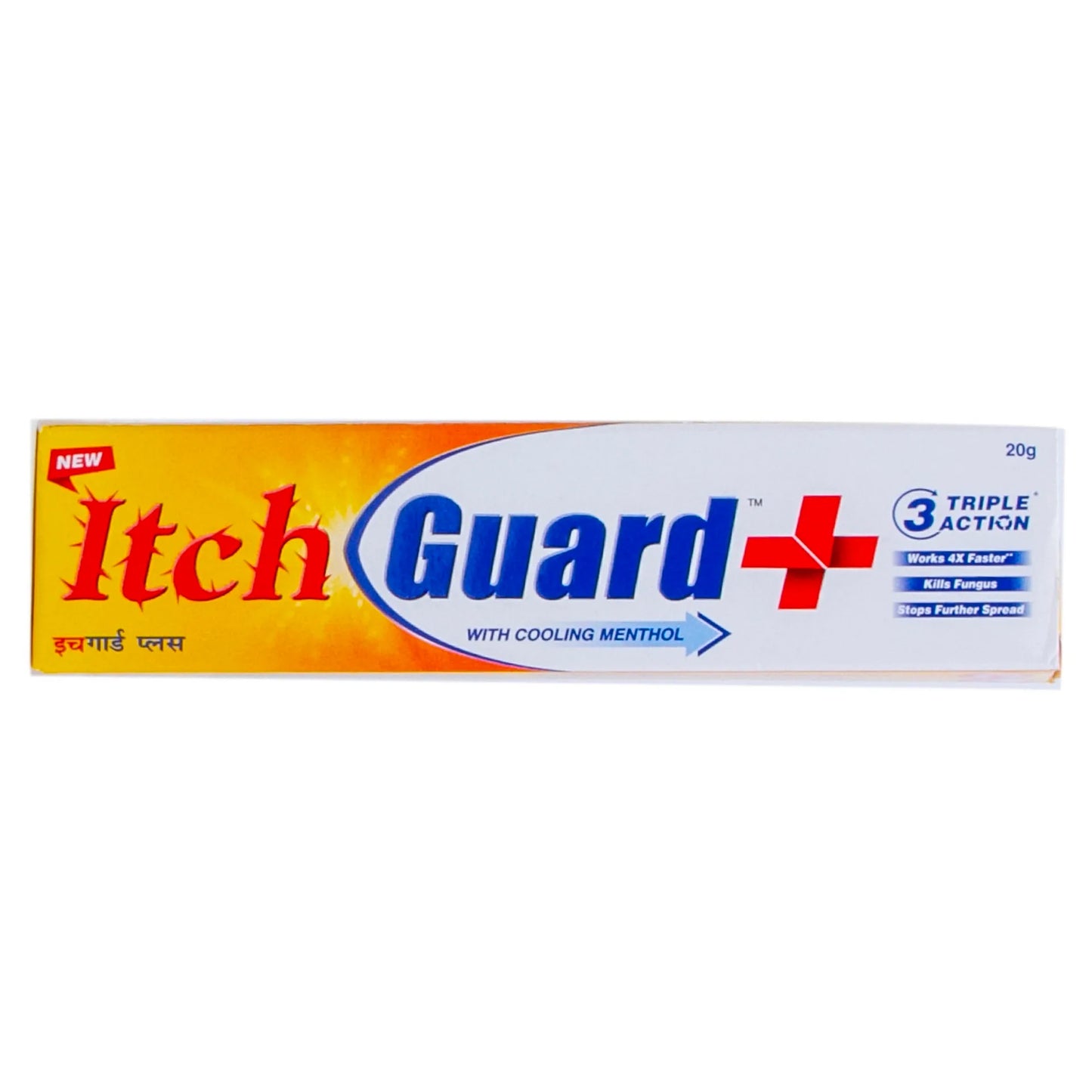 itch guard plus antifungal cream with menthol 20 gr