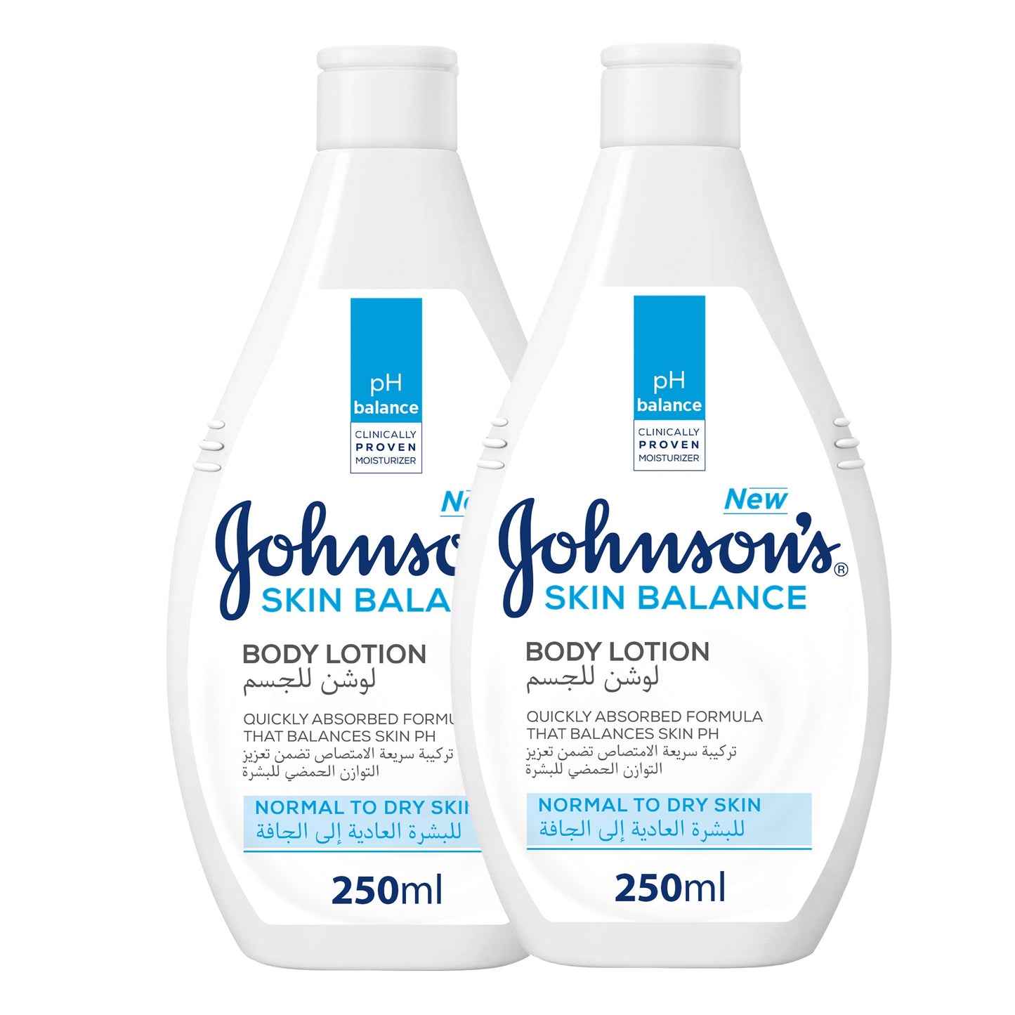 Johnson's Skin Balance Body Lotion 250ml Twin 20% Off
