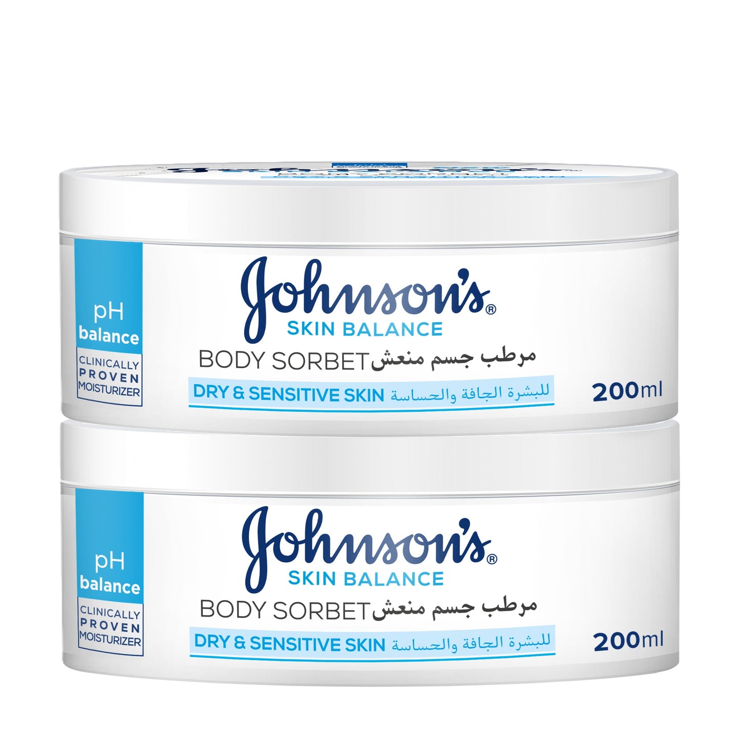 Johnson's Skin Balance Body Sorbet 200ml Twin @ 20% Off