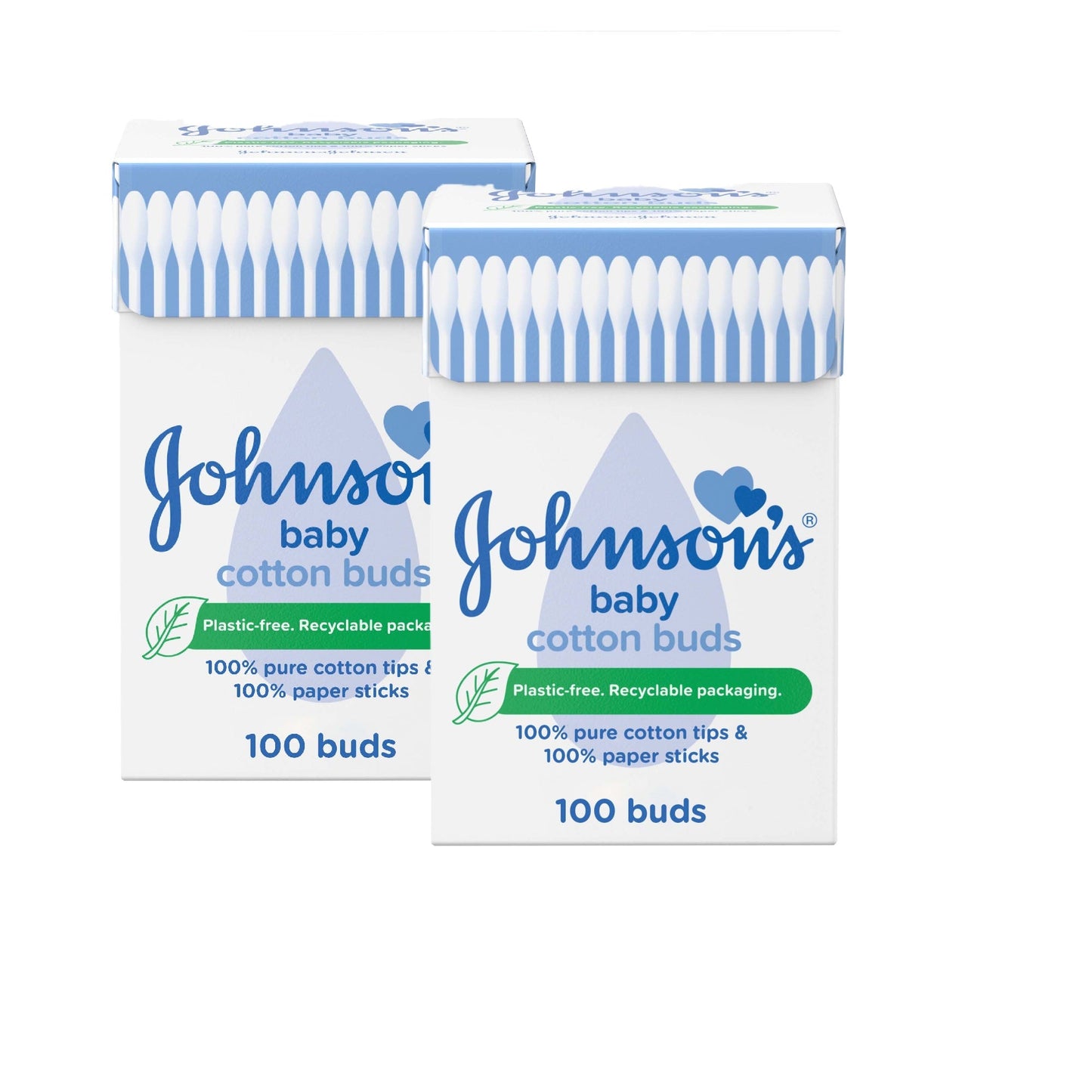 Johnson's Baby Cotton Buds 100 Pcs Twin Pack 20% off