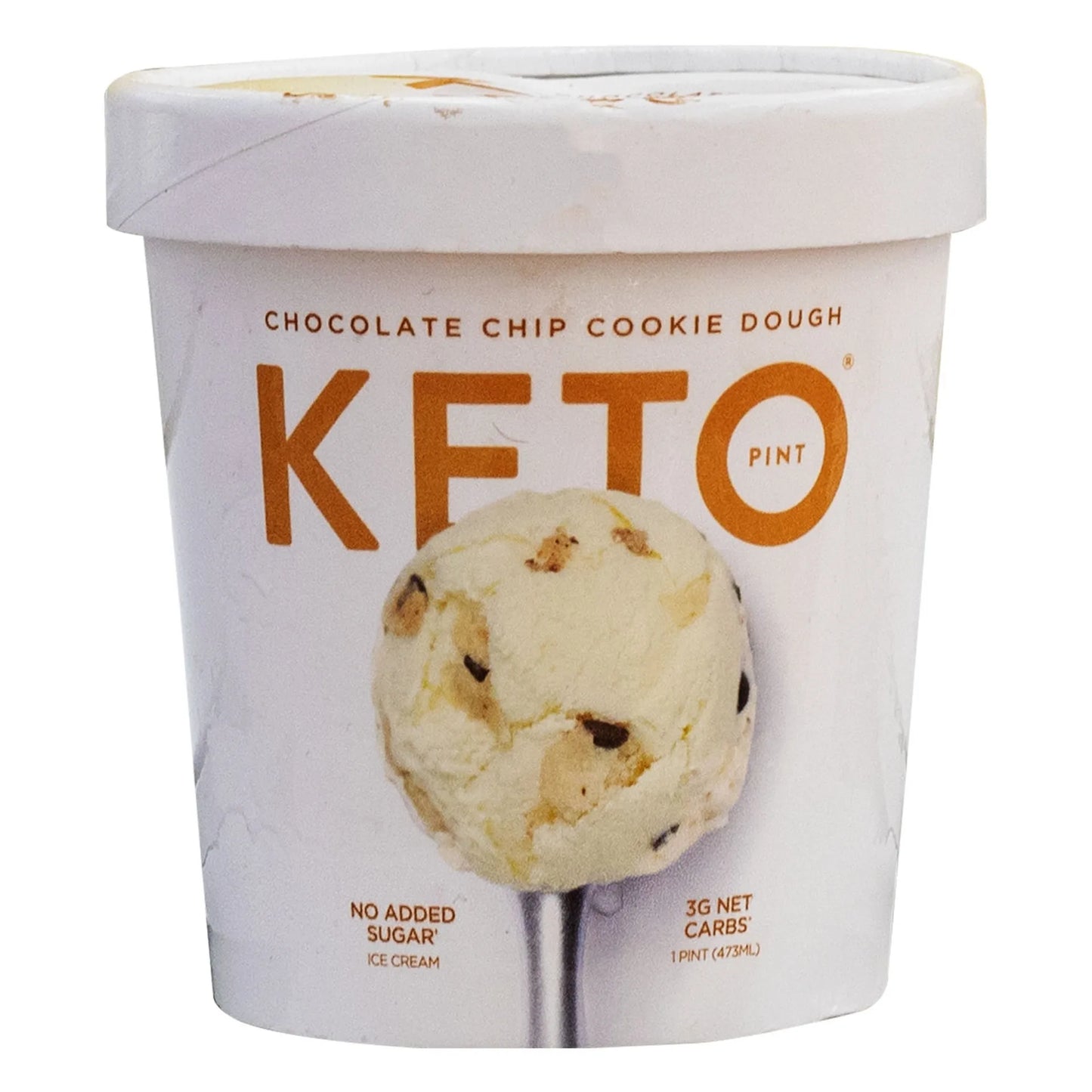Keto Chocolate Chip Cookie Dough Ice Cream 473 ml
