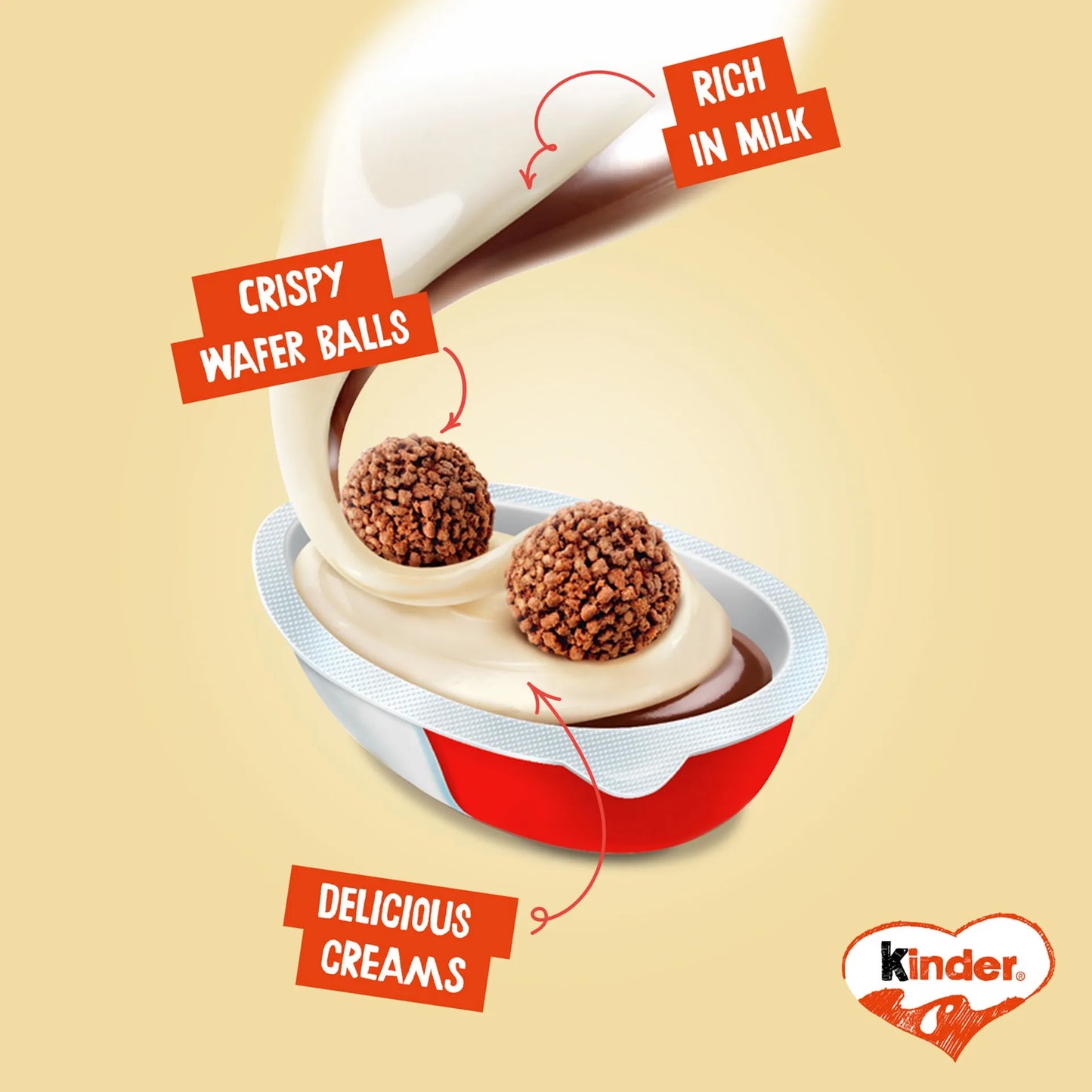 Kinder Joy Chocolate Egg with Surprise Toy for Girls 20 gr