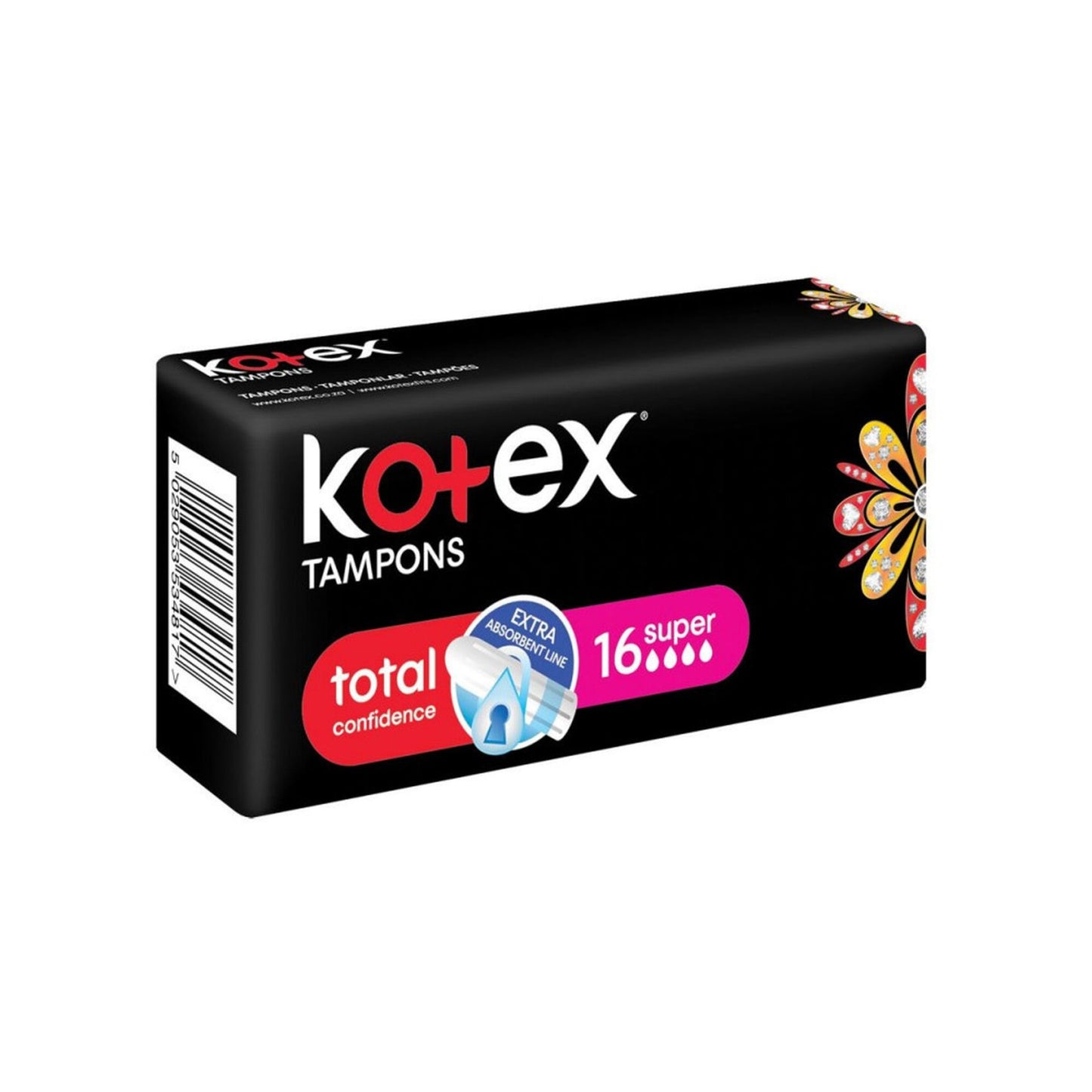Kotex Silky Cover Size Super 16 Tampons