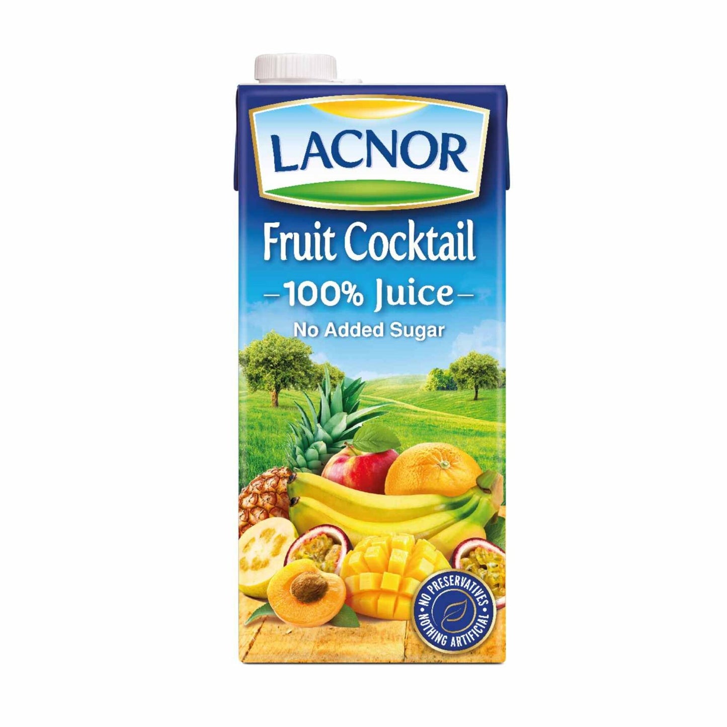 Lacnor Essentials Long Life Fruit Cocktail Juice 1L