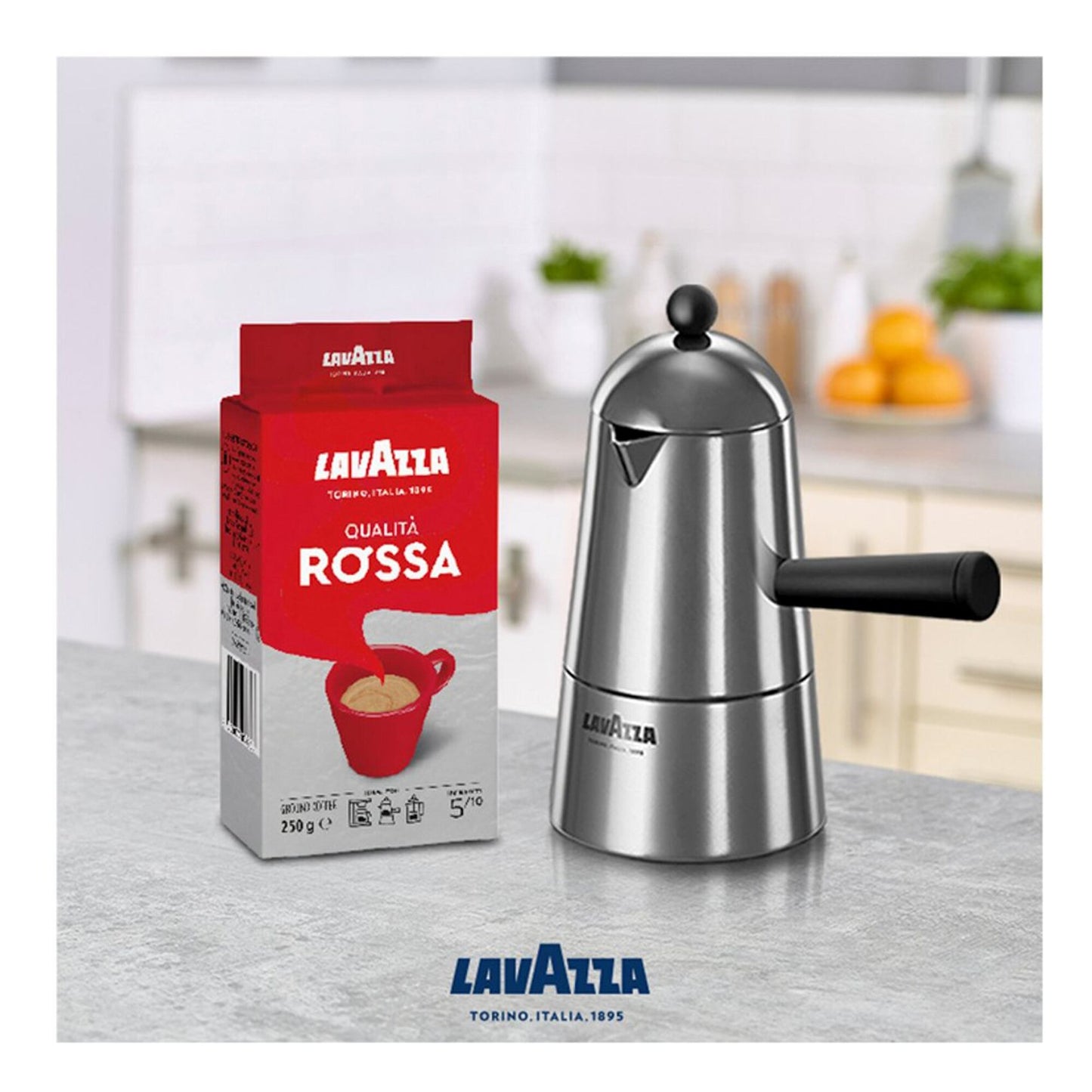 Lavazza Qualita Rossa Arabica Robusta Coffee 250 gr
