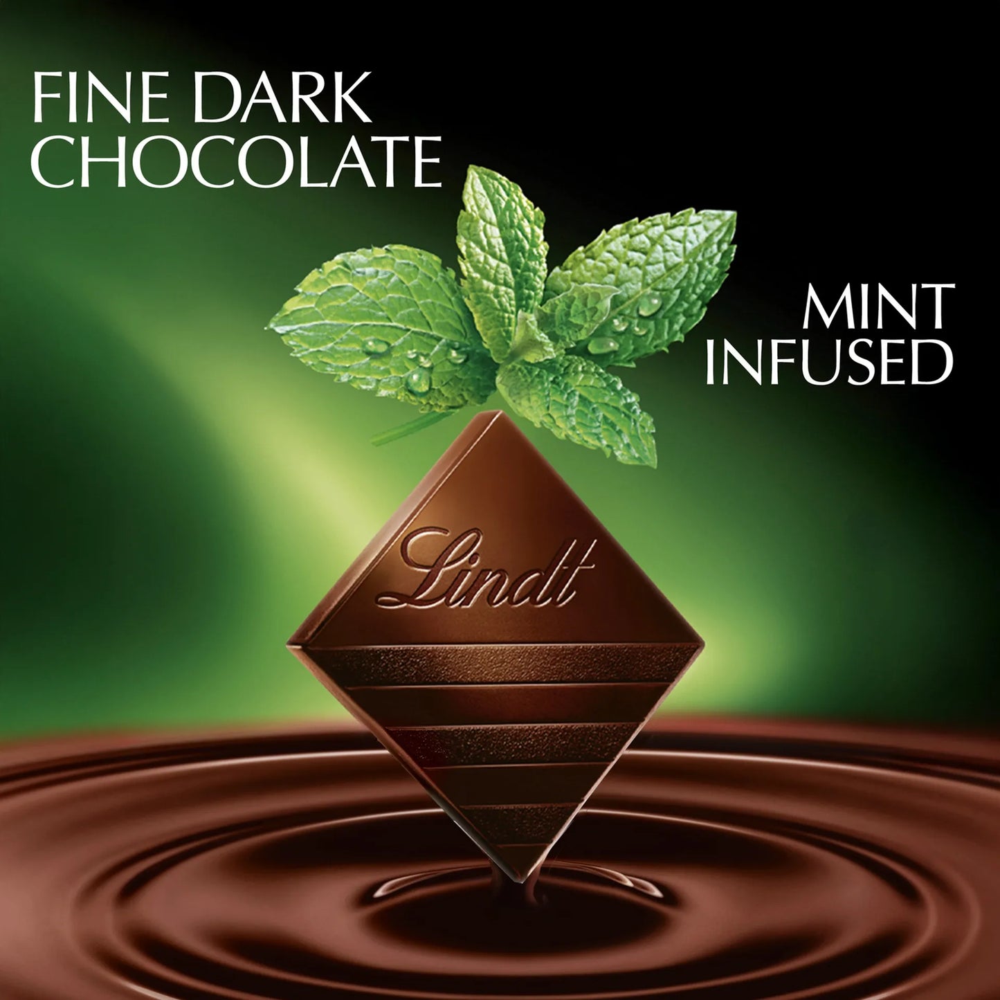 Lindt Excellence Mint Intense Dark Chocolate Slab 100 gr