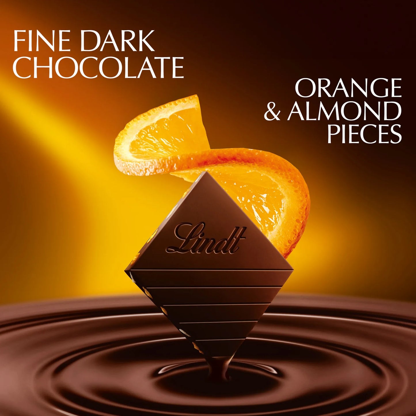Lindt Excellence Orange Intense Dark Chocolate Bar 35 gr