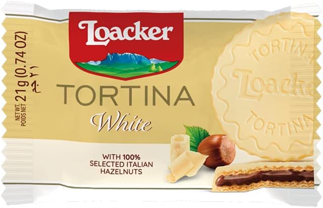 Loacker Tortina Original Milk Chocolate Wafer 21g