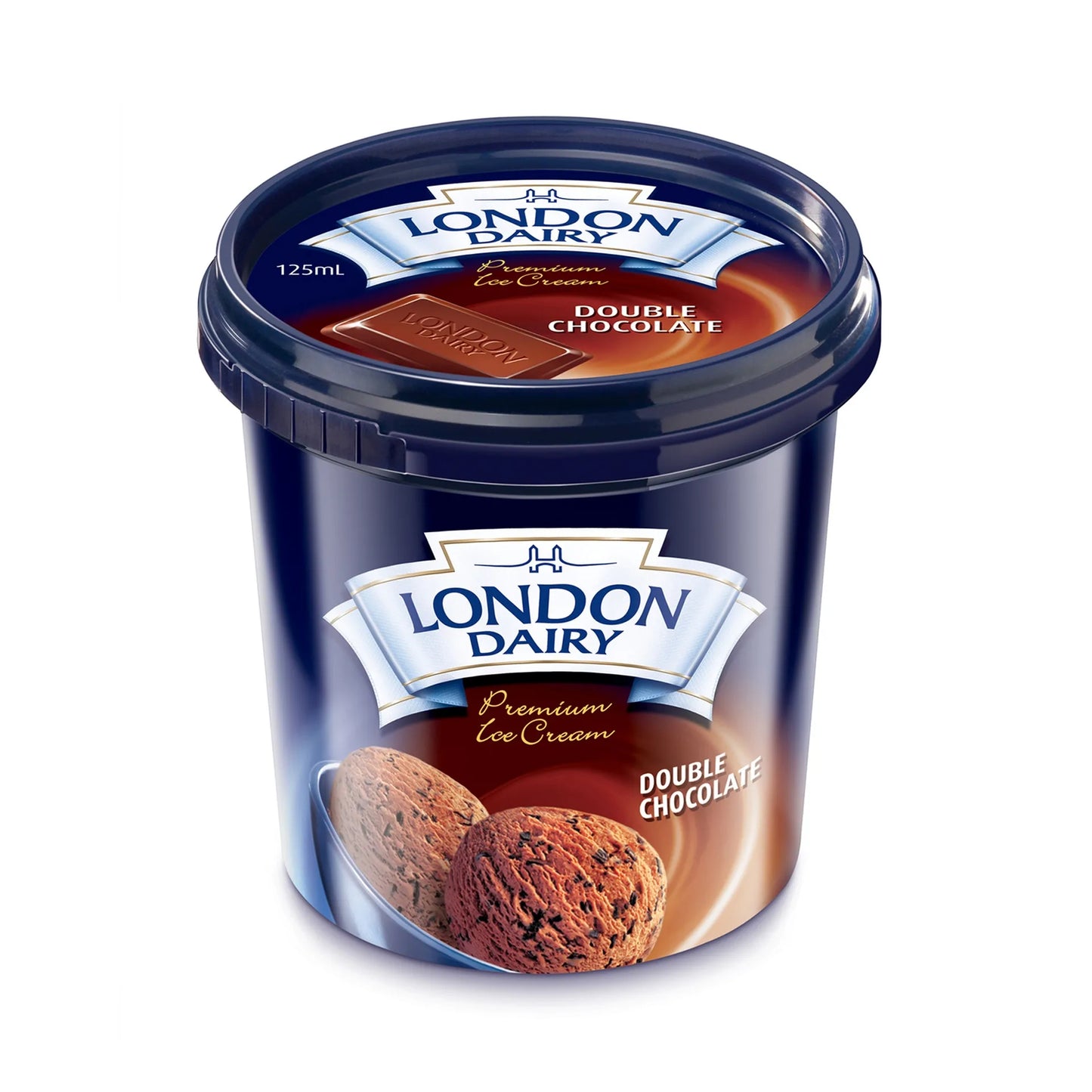 London Dairy Double Chocolate Ice Cream 125 ml