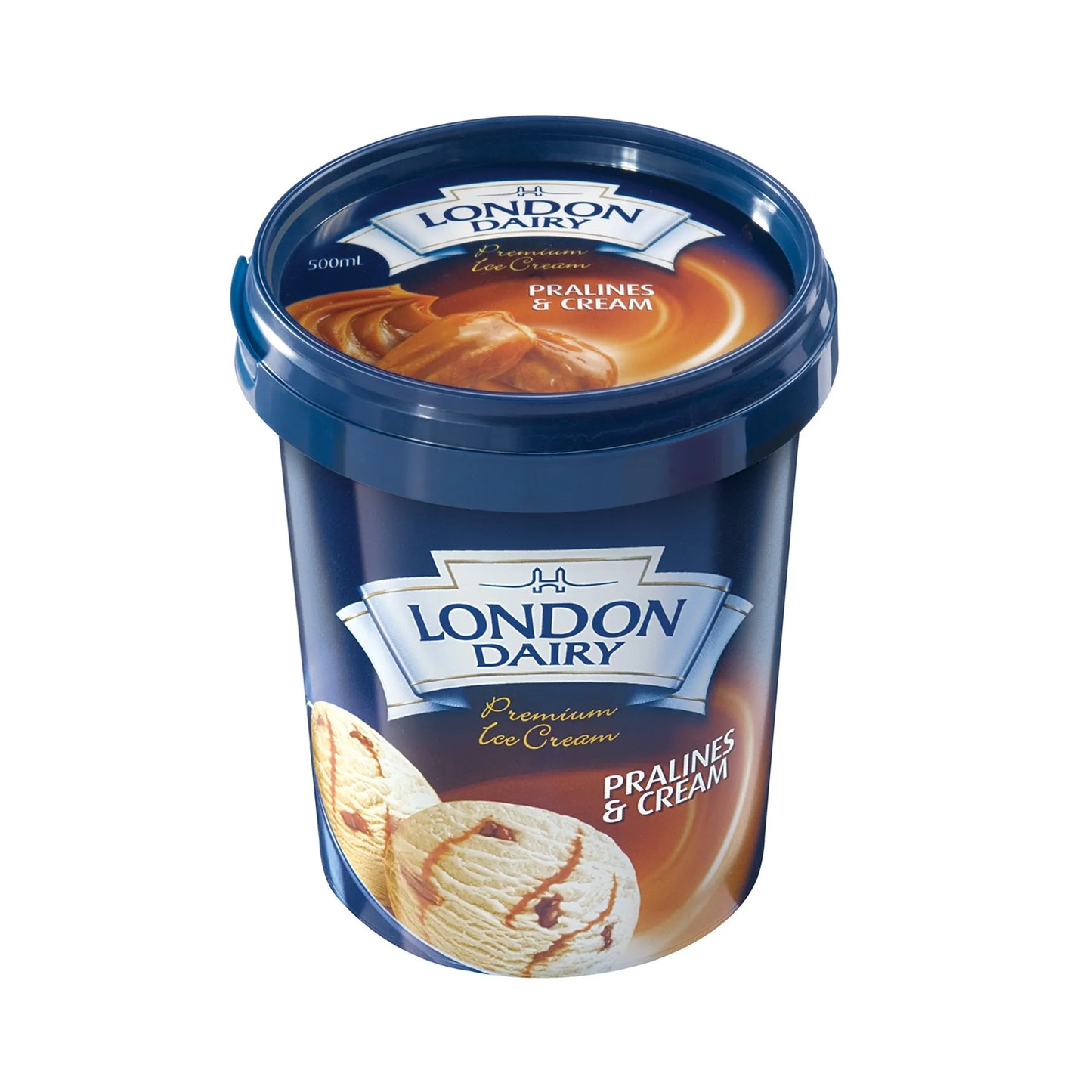 London Dairy Pralines and Cream Ice Cream 500 ml