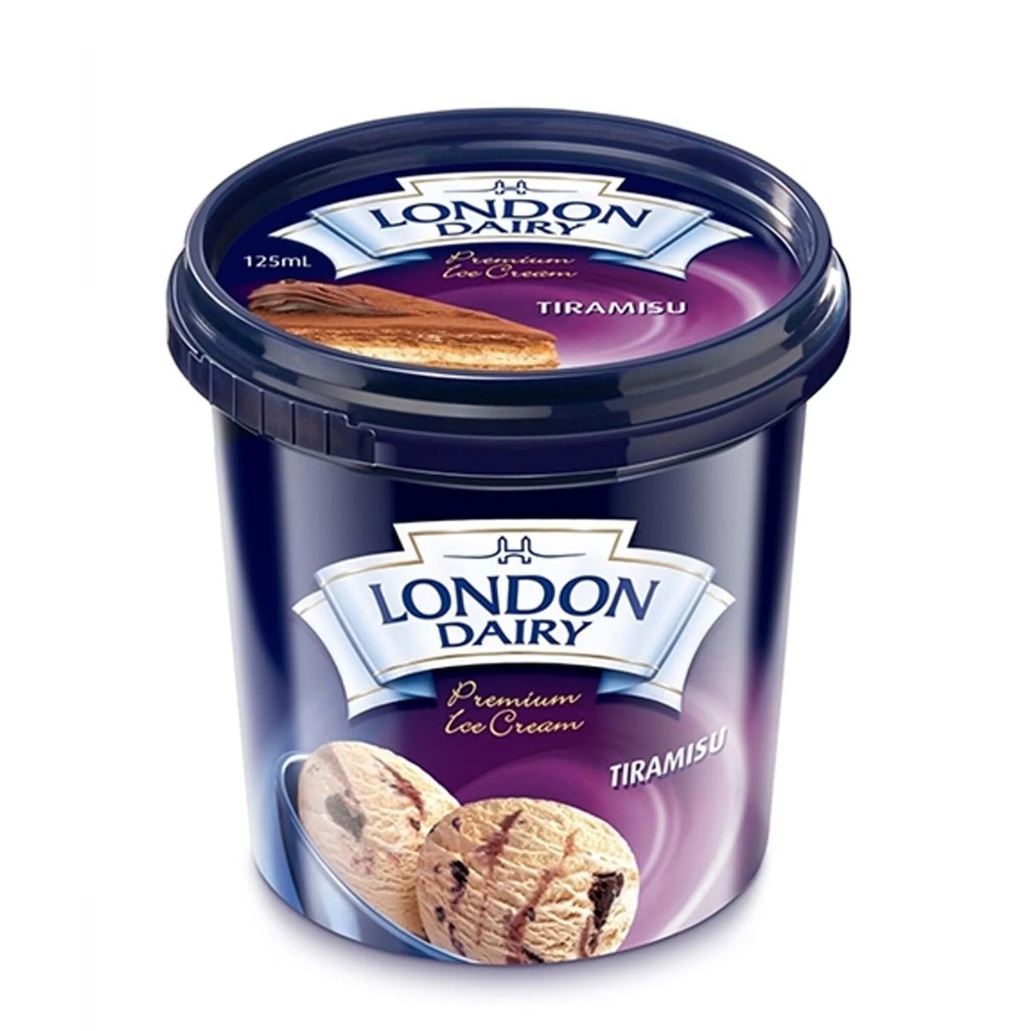 London Dairy Tiramisu Ice Cream 125 ml