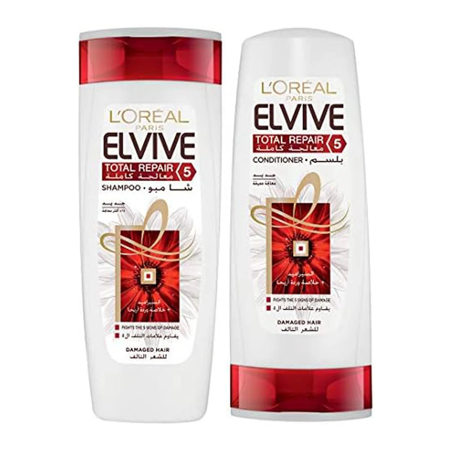 L'Oreal Elvive Shampoo Total Repair 5 400ml and Conditioner 360ml