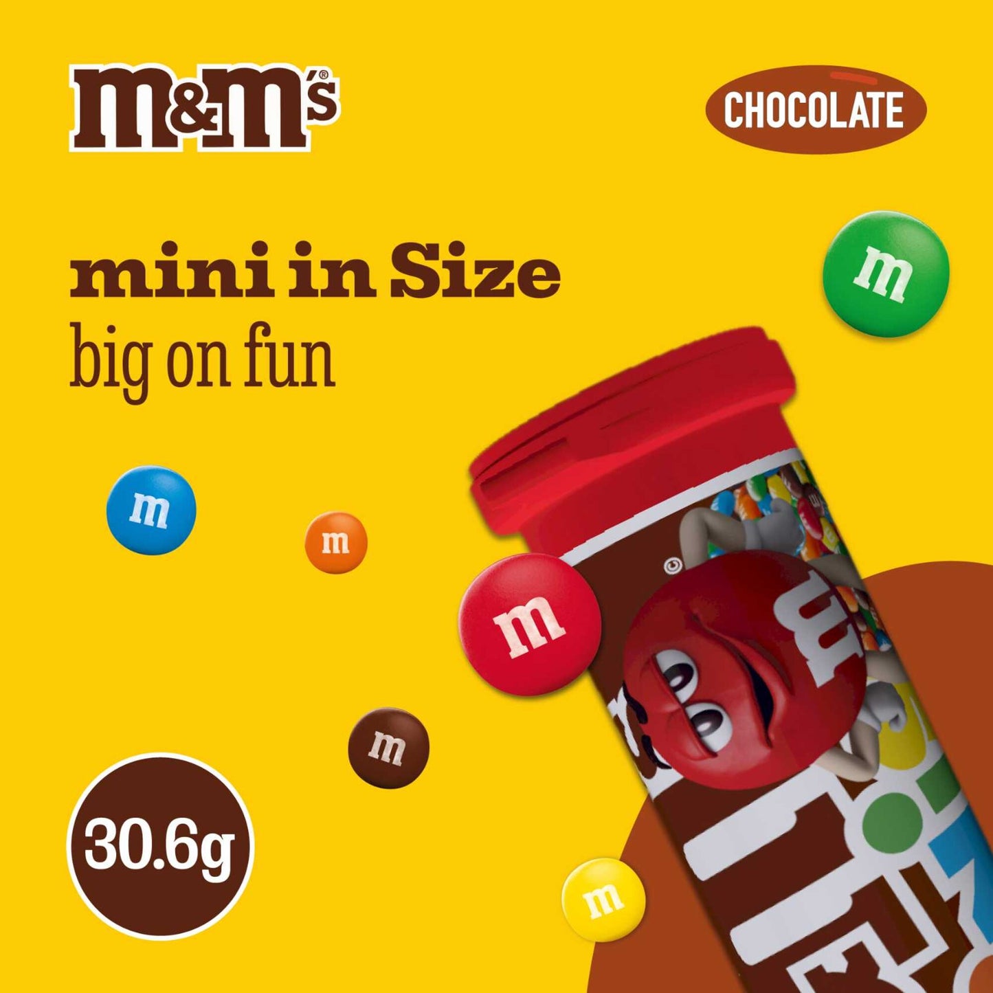 M&M's Minis Milk Chocolate Candies 30.6 gr