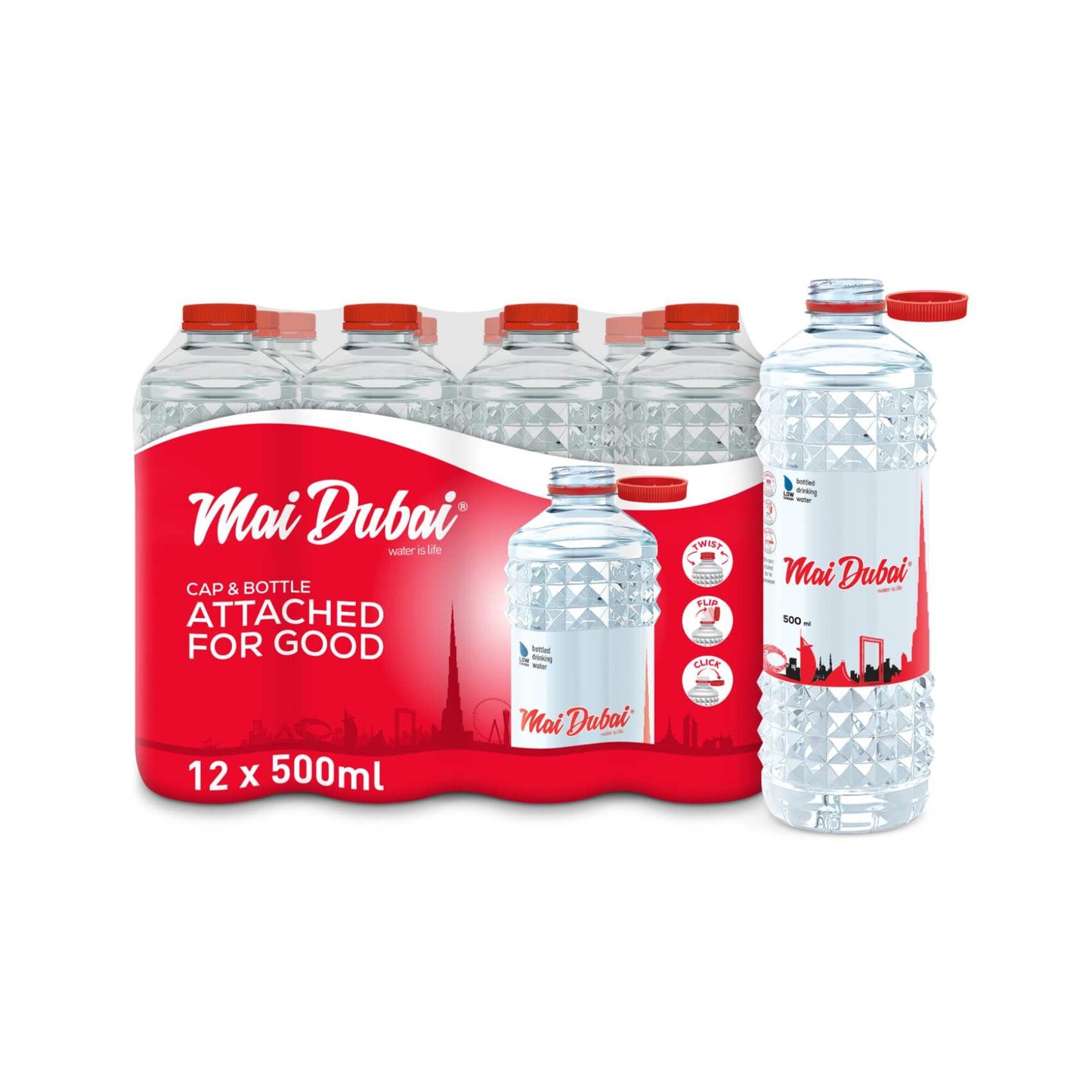Mai Dubai Water 12x500ml low sodium