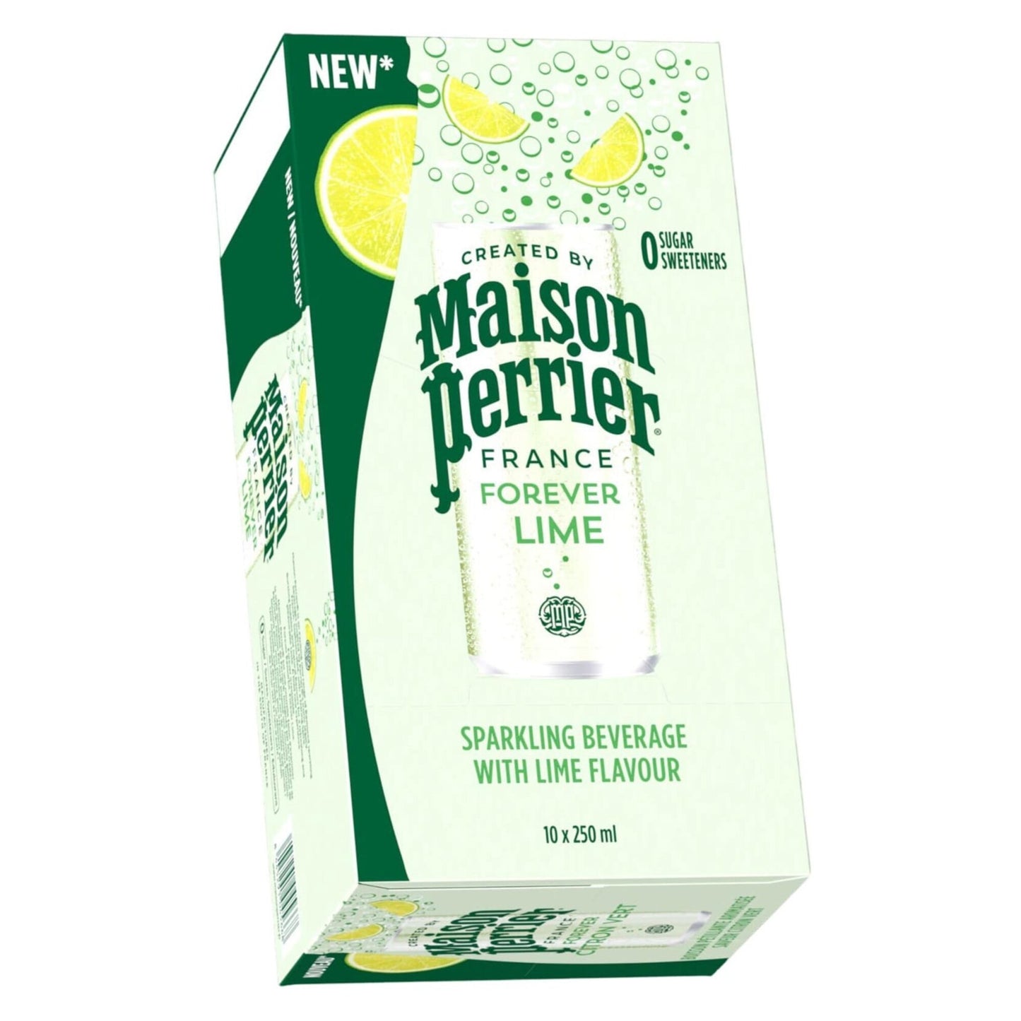 Maison Perrier Forever Lime Carbonated Water 10x250 ml