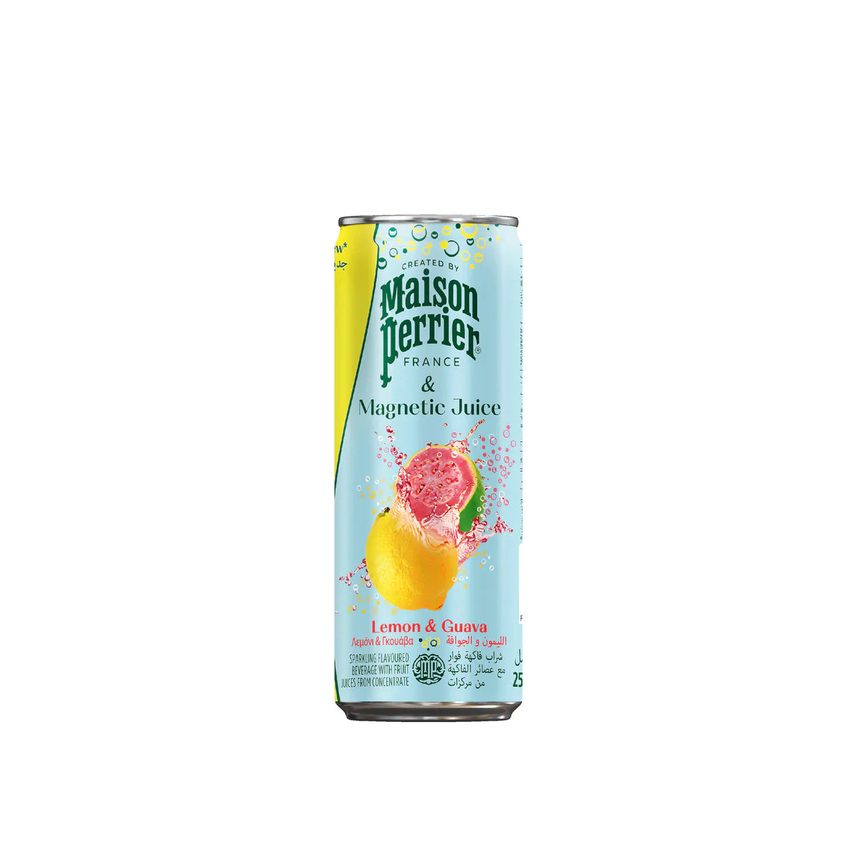 Maison Perrier Magnetic Juice Sparkling Water Lemon & Guava 250 ml