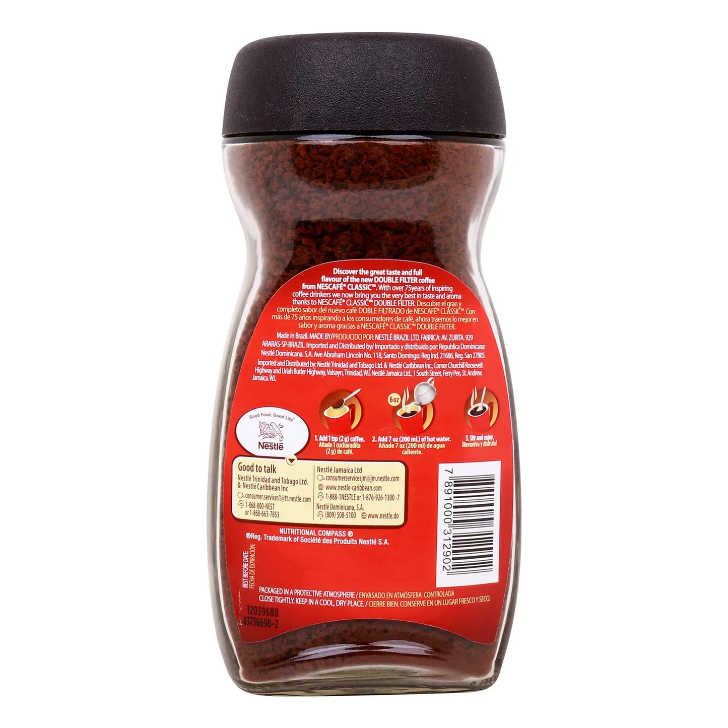 Nescafé Classic Rich & Full Flavored Coffee 200 gr