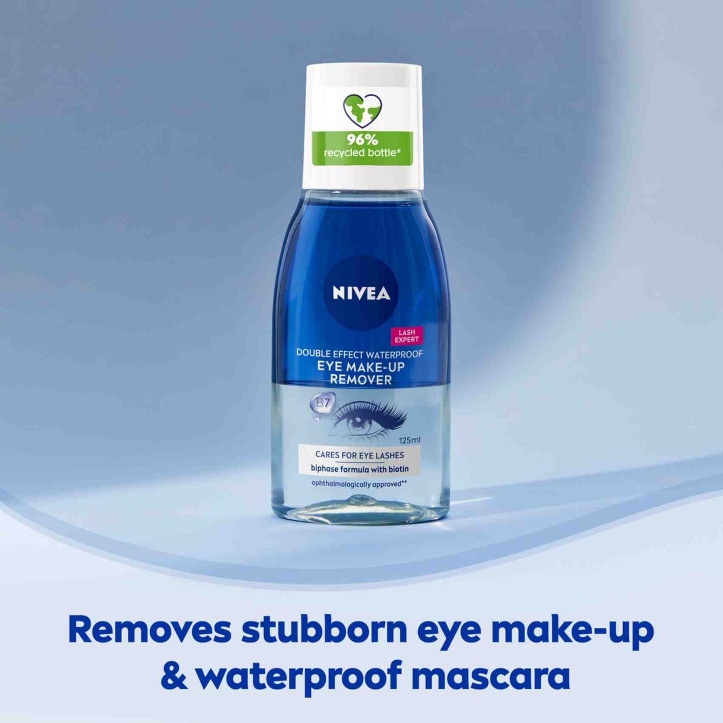 NIVEA Double Effect Eye Makeup Remover with Purified Water 125 ml