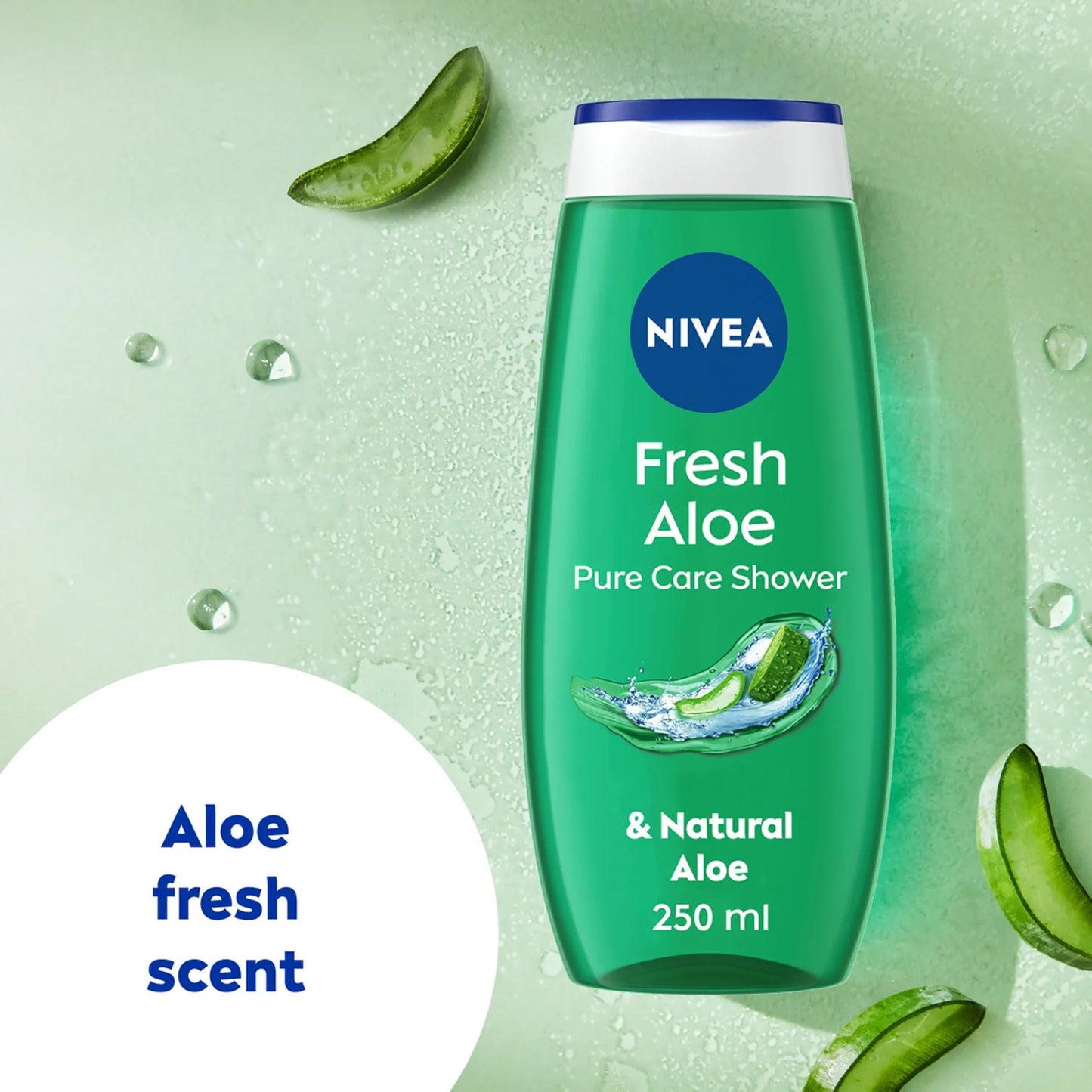 Nivea Shower Gel Fresh Aloe 250ml