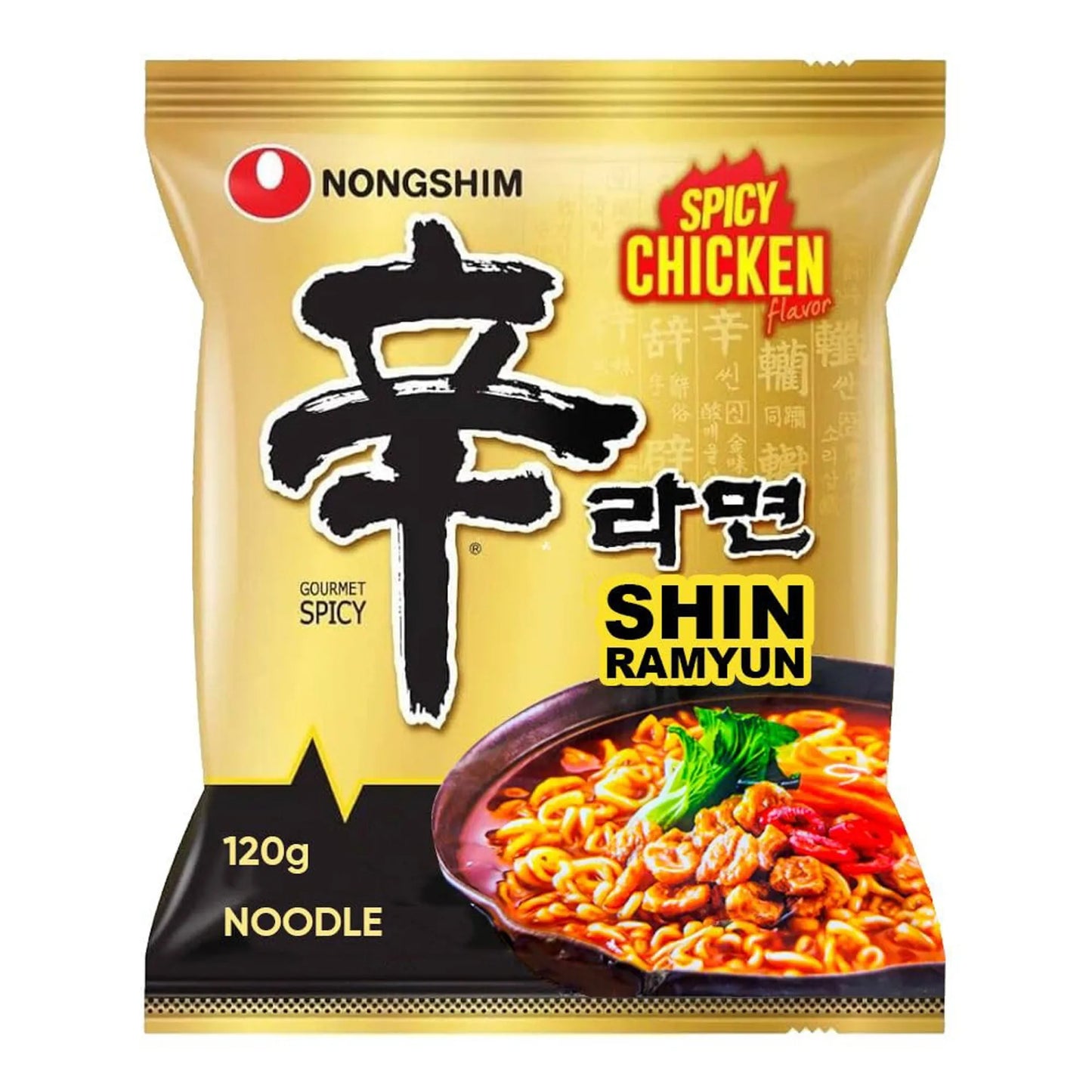 Nongshim Shin Ramyun Instant Gourmet Spicy 120 gr