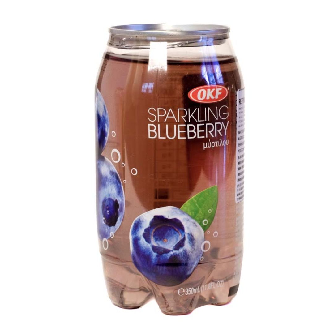 OKF Sparkling Water Flavor Blueberry 350 ml