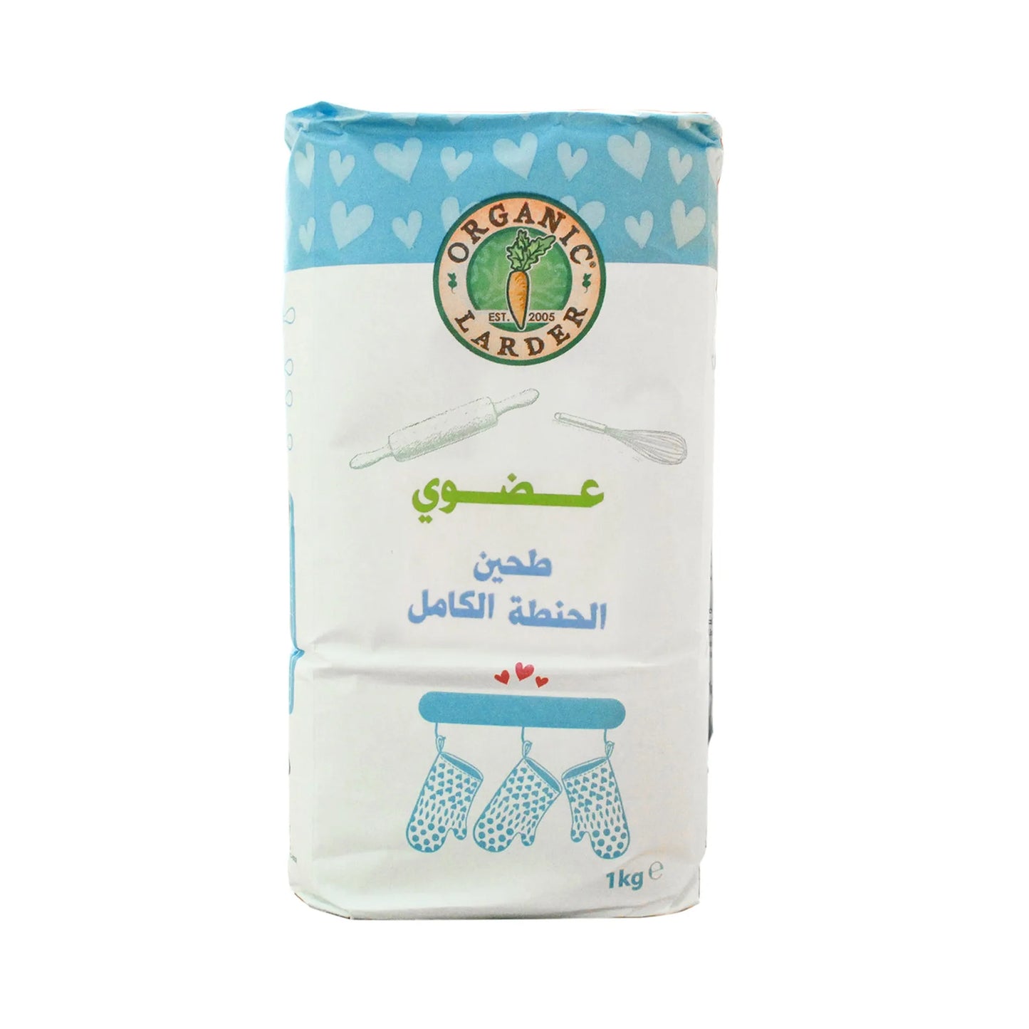 Organic Larder Wholegrain Spelt Flour 1 kg