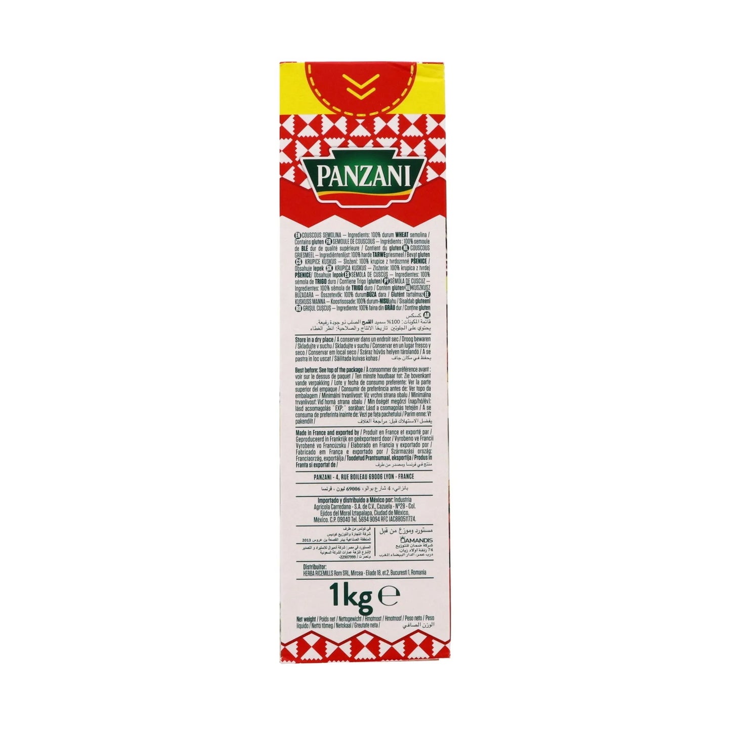 Panzani Medium Couscous Grain 1 kg