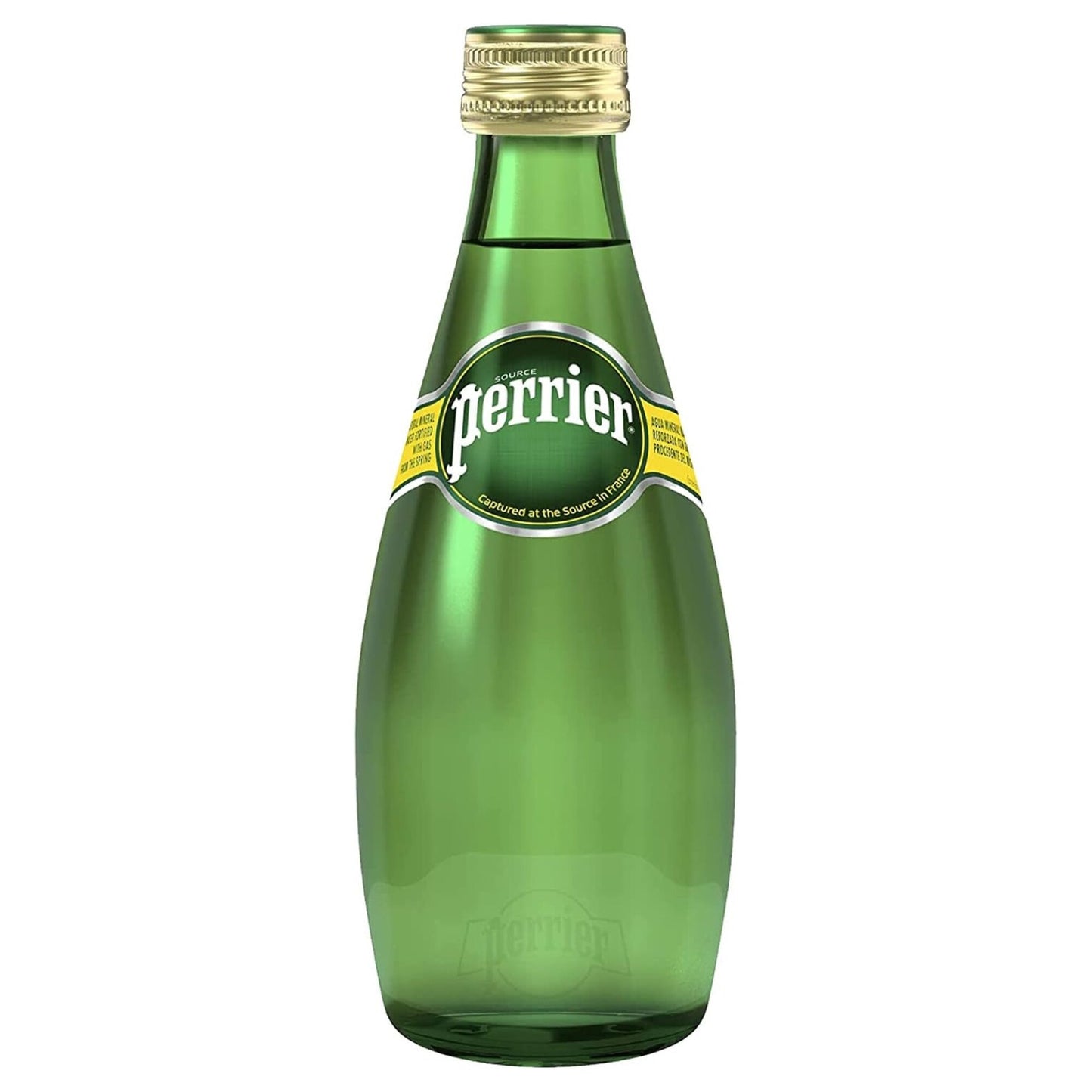 Perrier Sparkling Water Glass Bottle 330 ml