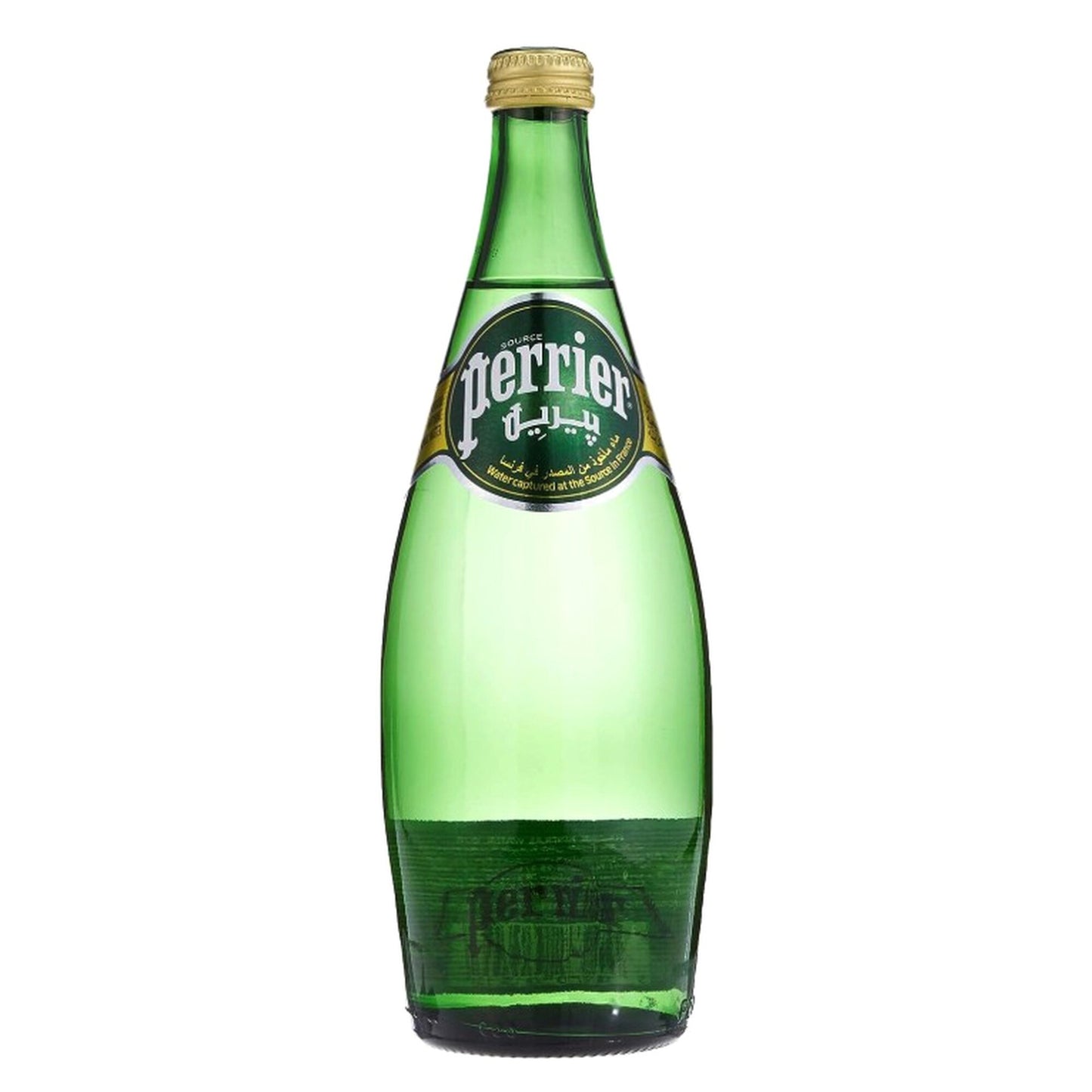 Perrier Sparkling Water Glass Bottle 750 ml
