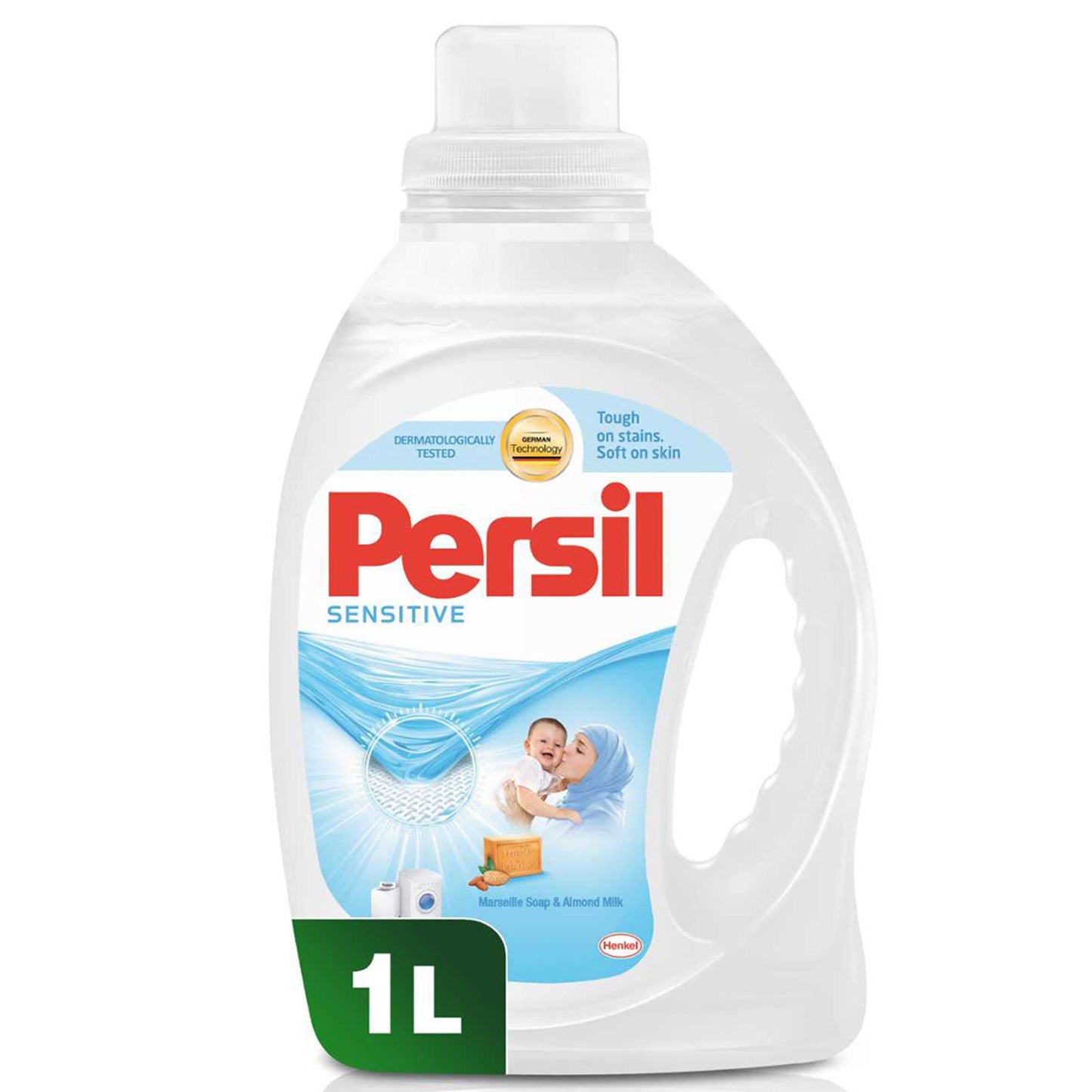 Persil Sensitive Laundry Detergent Gel with Marseille 1 L