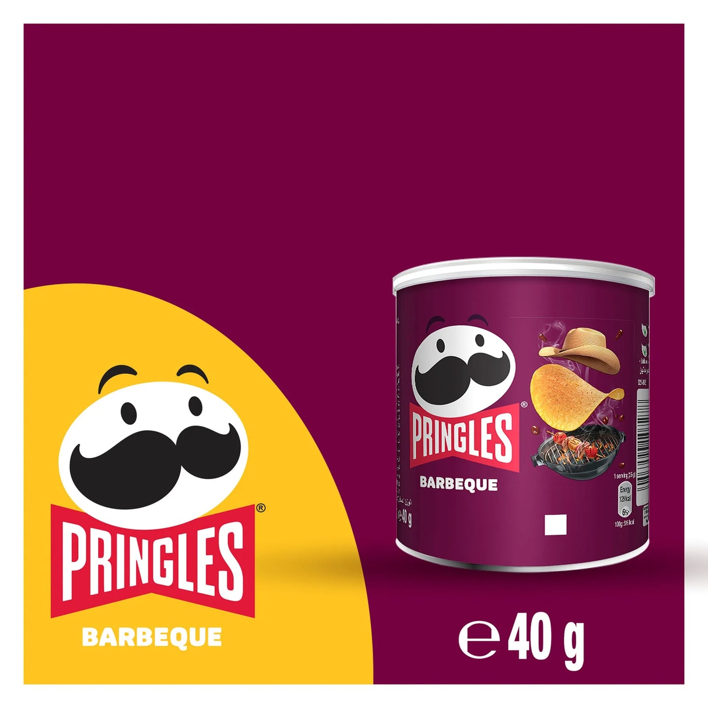Pringles BBQ Potato Chips 40 gr