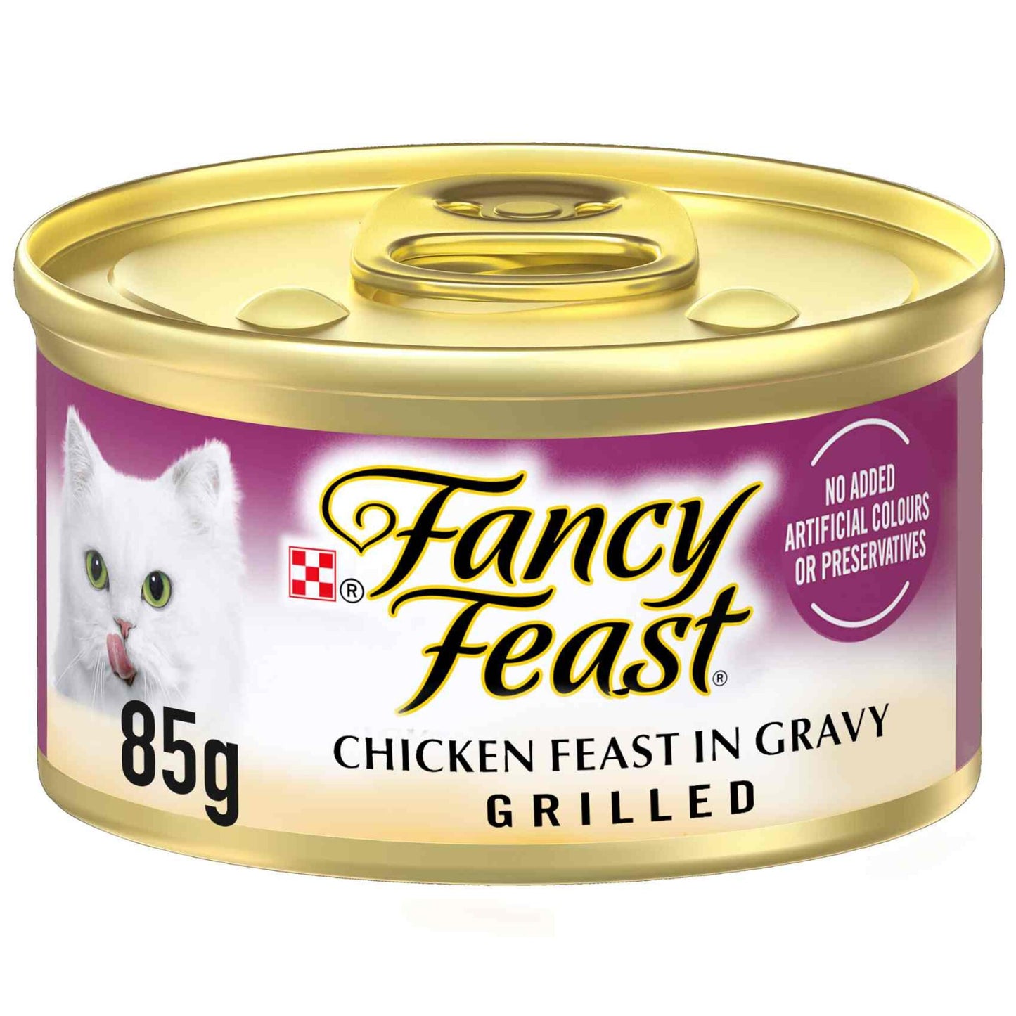 Purina Fancy Feast Wet Food with Grilled Chicken in Gravy 85 gr