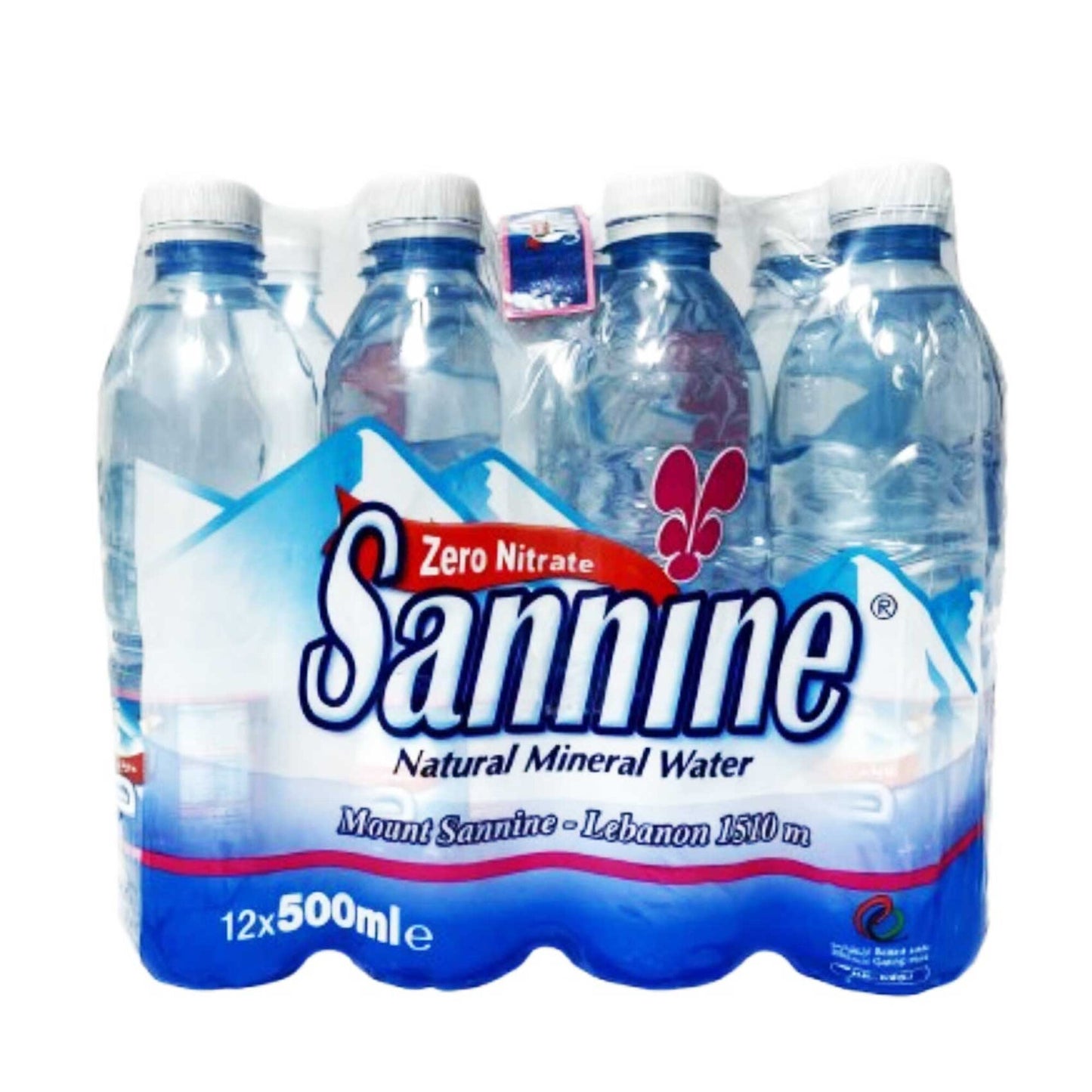 Sannine Mineral Water 12x500ml