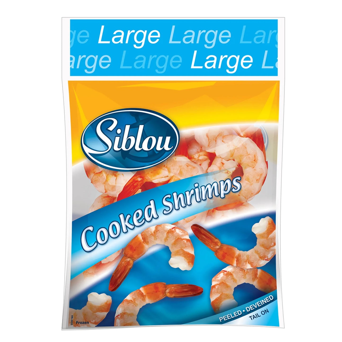 Siblou Frozen Large Cooked Shrimps 250 gr
