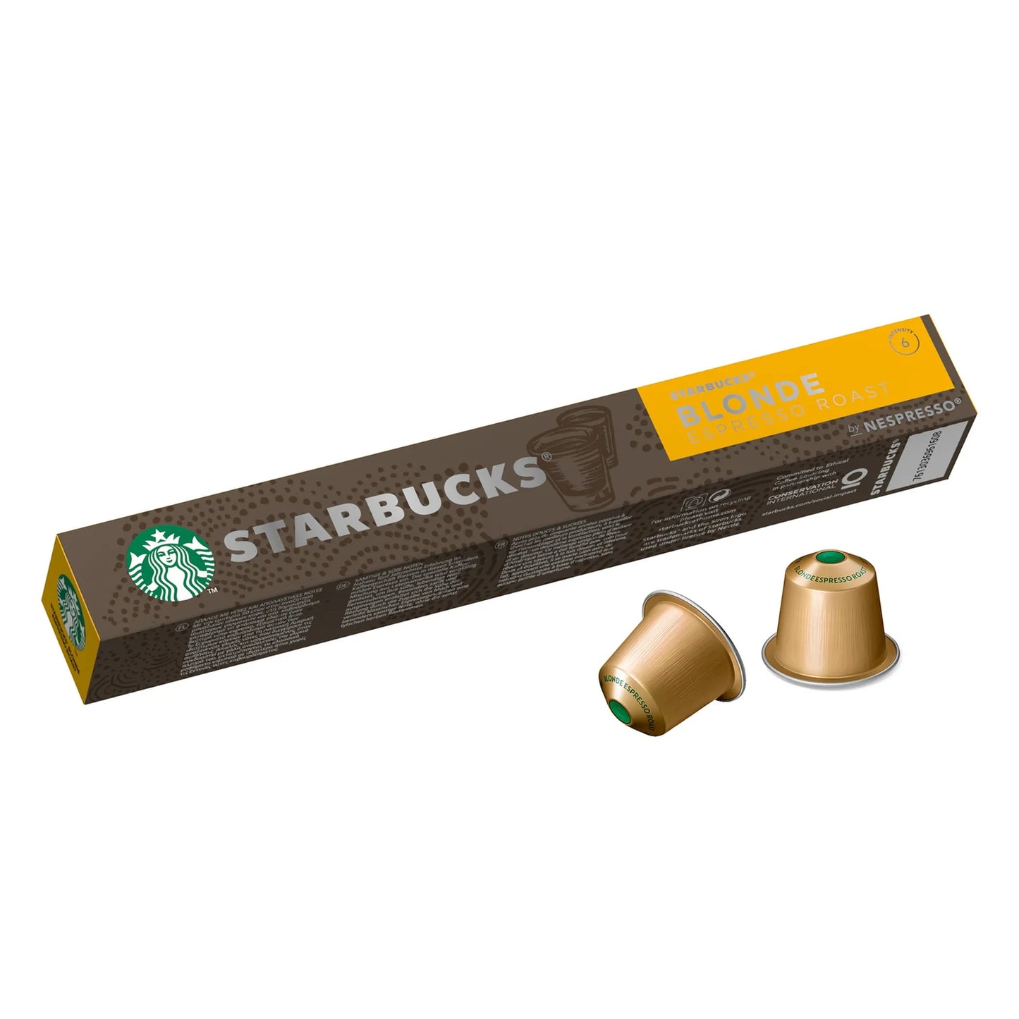 Starbucks Blonde Roast Espresso Coffee Capsules 10 coffee capsules