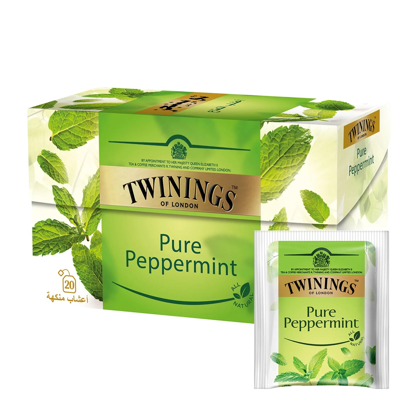 Twinings Pure Peppermint Tea Bags 20 per pack