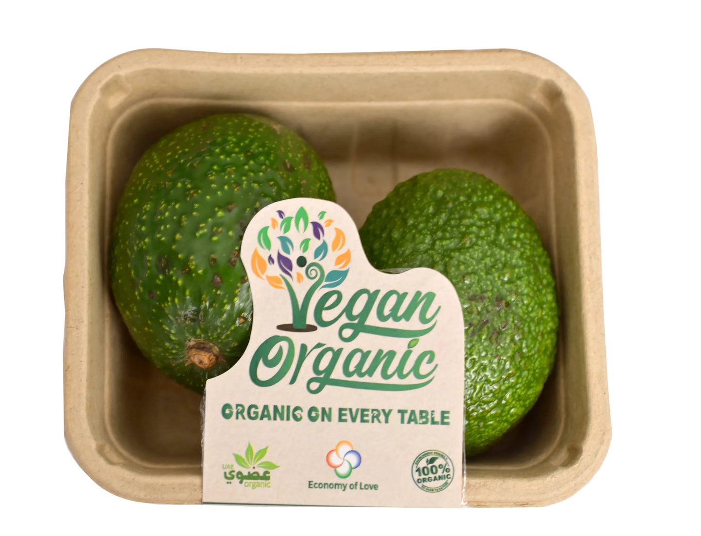 Vegan Organic Avocado Kenya 2 per pack